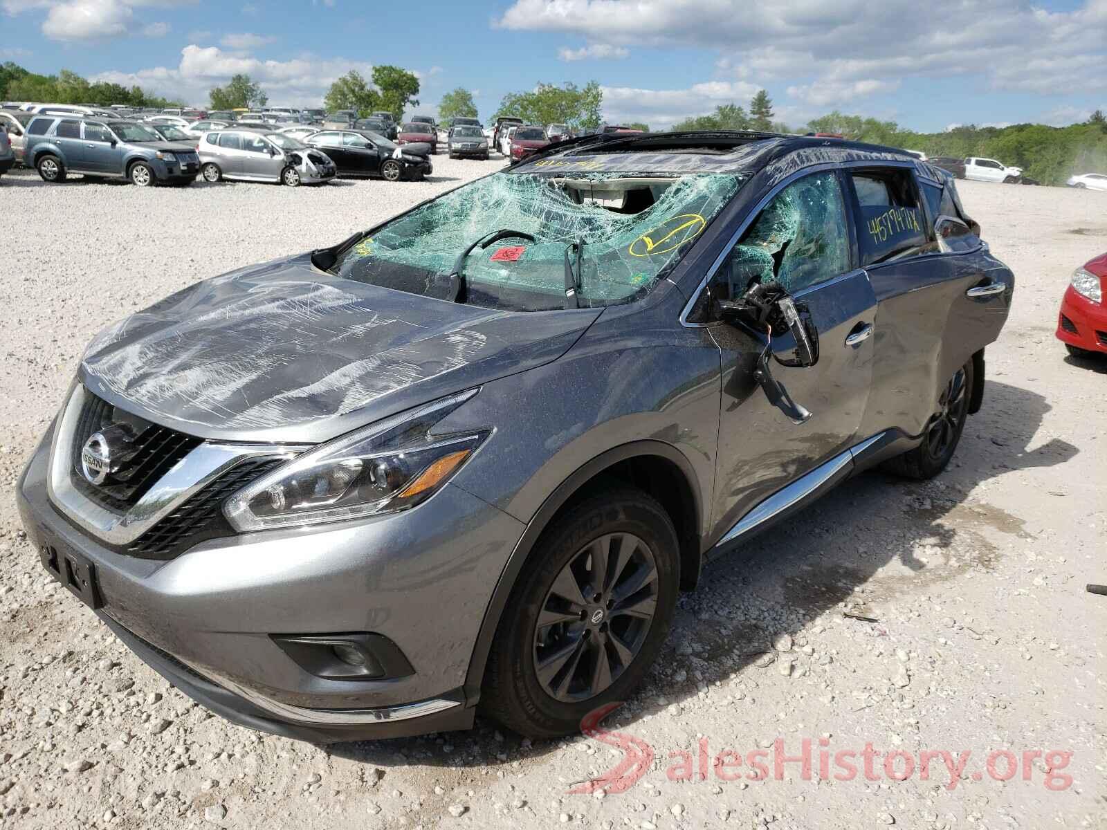 5N1AZ2MH8JN186571 2018 NISSAN MURANO