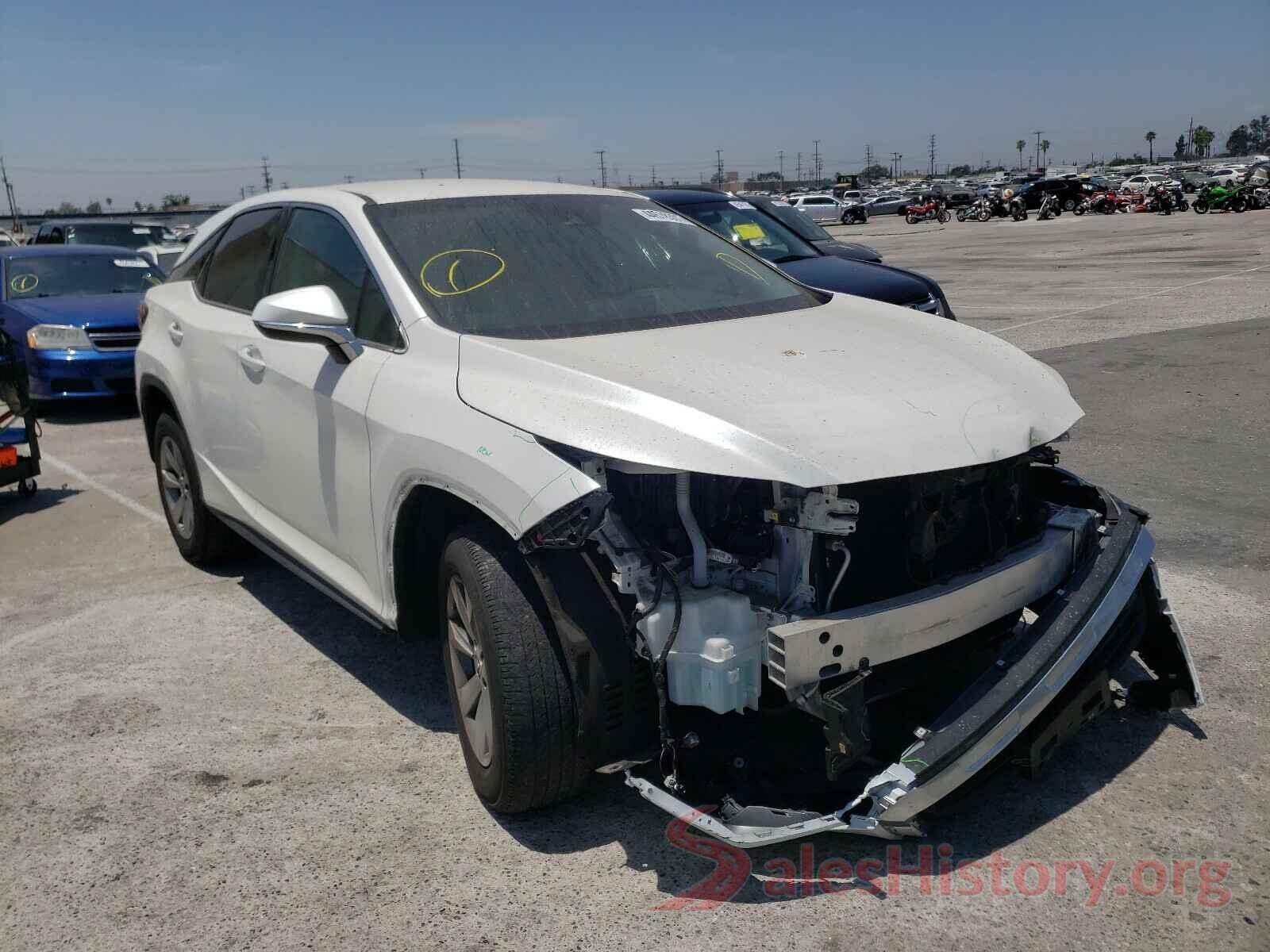 2T2ZZMCA1JC109255 2018 LEXUS RX350