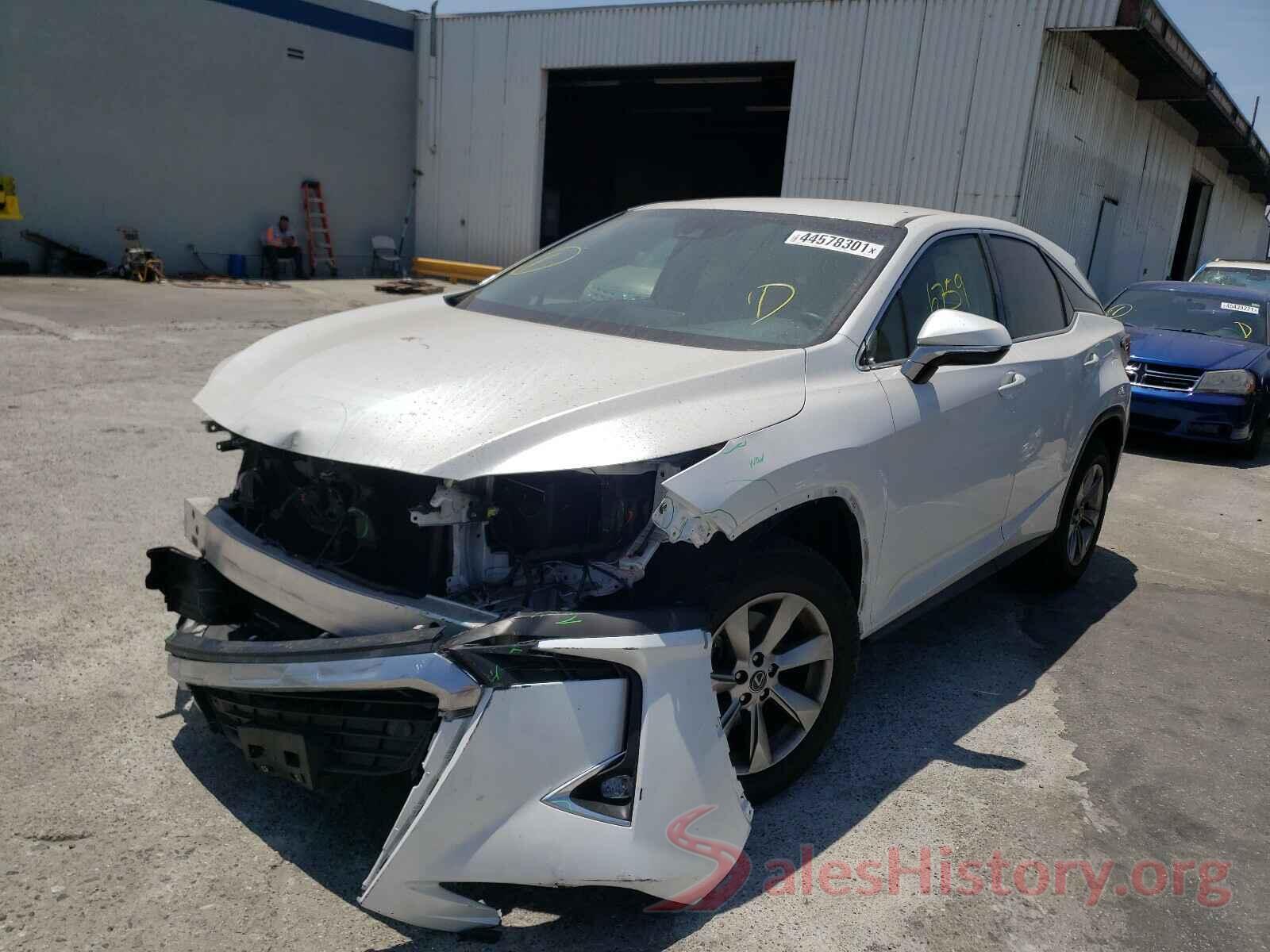 2T2ZZMCA1JC109255 2018 LEXUS RX350