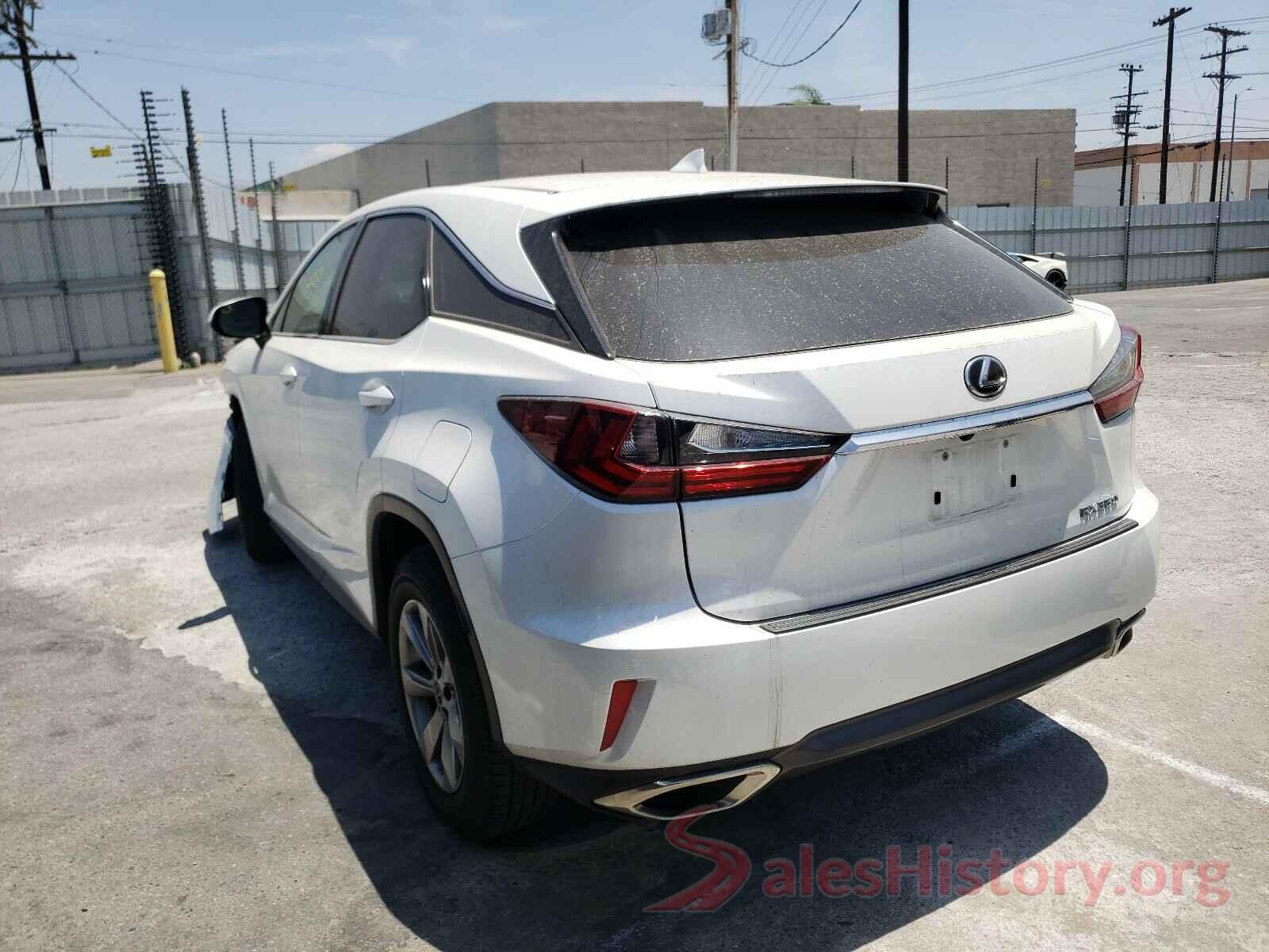 2T2ZZMCA1JC109255 2018 LEXUS RX350