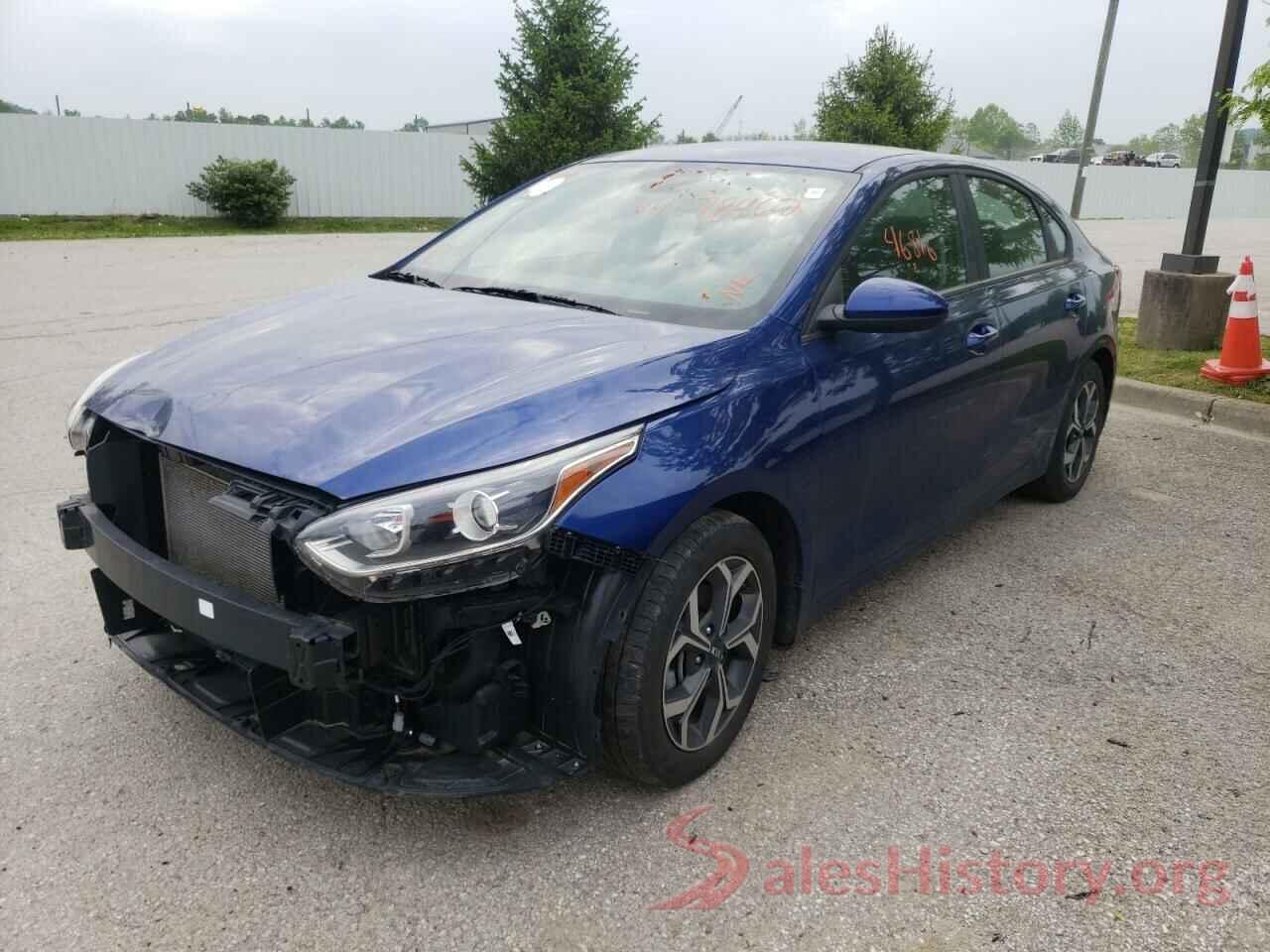 3KPF24AD6LE257964 2020 KIA FORTE