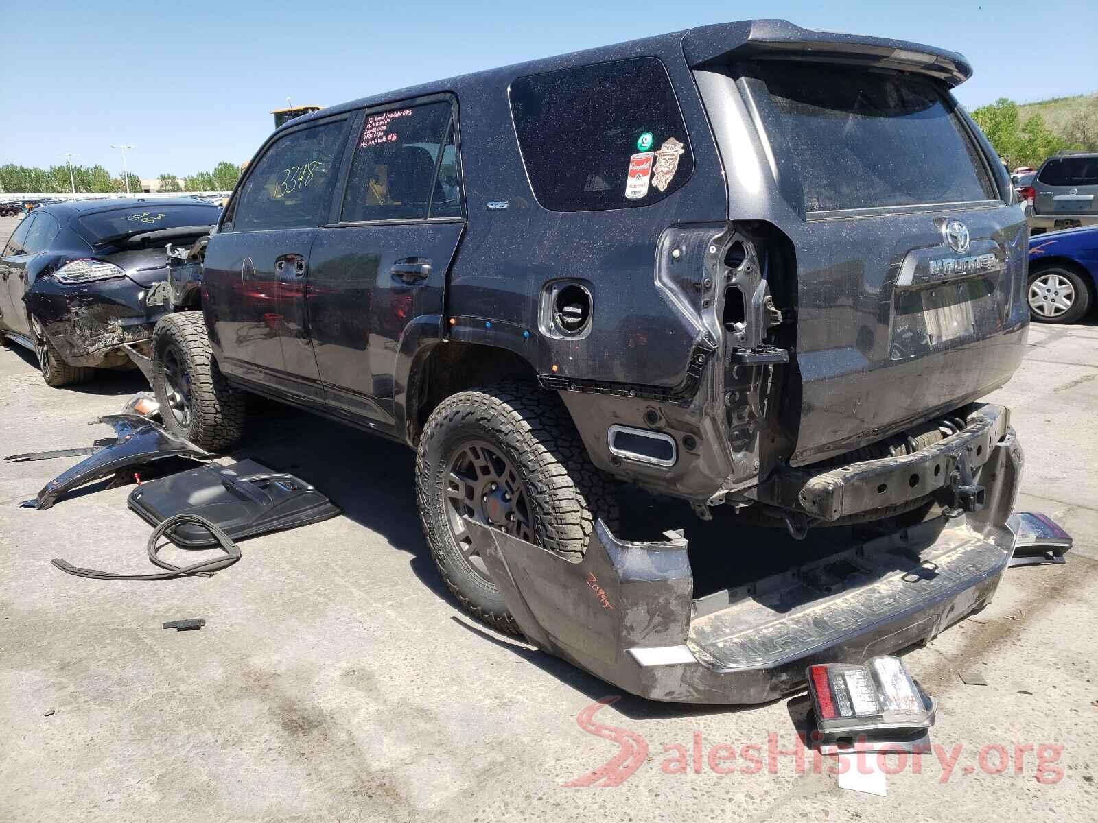 JTEBU5JR7K5719030 2019 TOYOTA 4RUNNER