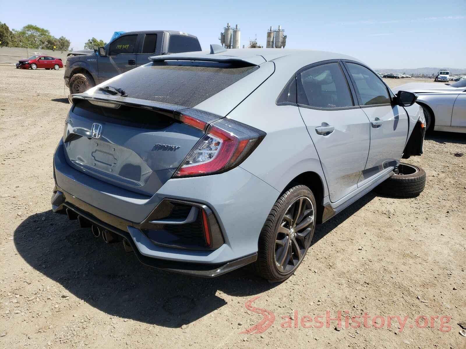 SHHFK7G45LU222267 2020 HONDA CIVIC