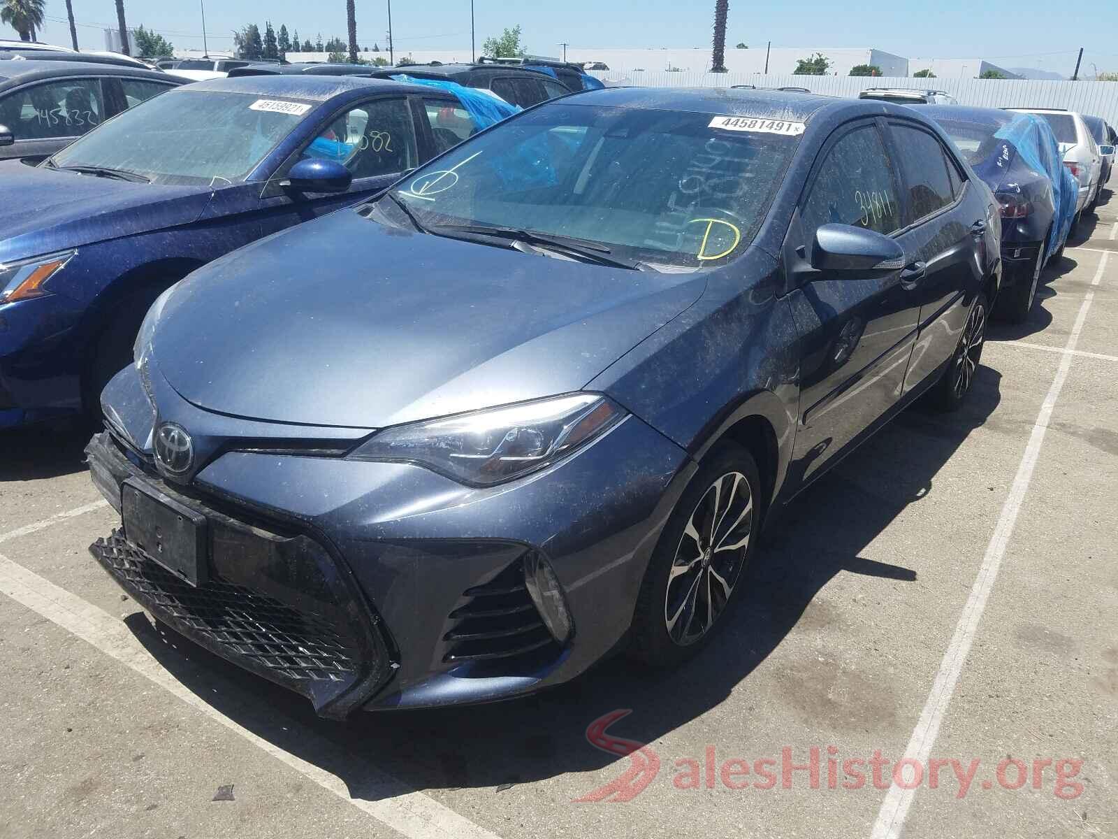 5YFBURHE4HP622734 2017 TOYOTA COROLLA