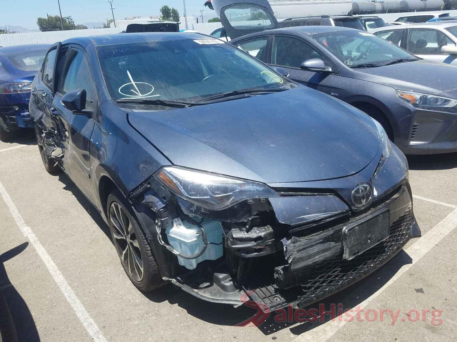 5YFBURHE4HP622734 2017 TOYOTA COROLLA