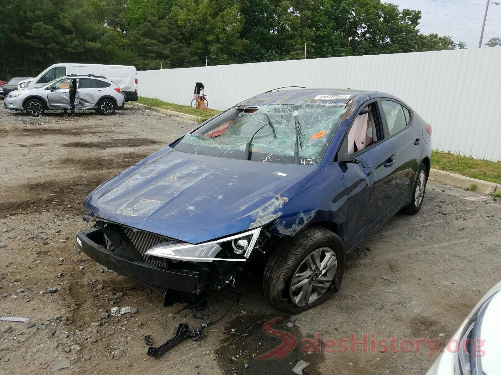 5NPD84LF7LH523394 2020 HYUNDAI ELANTRA