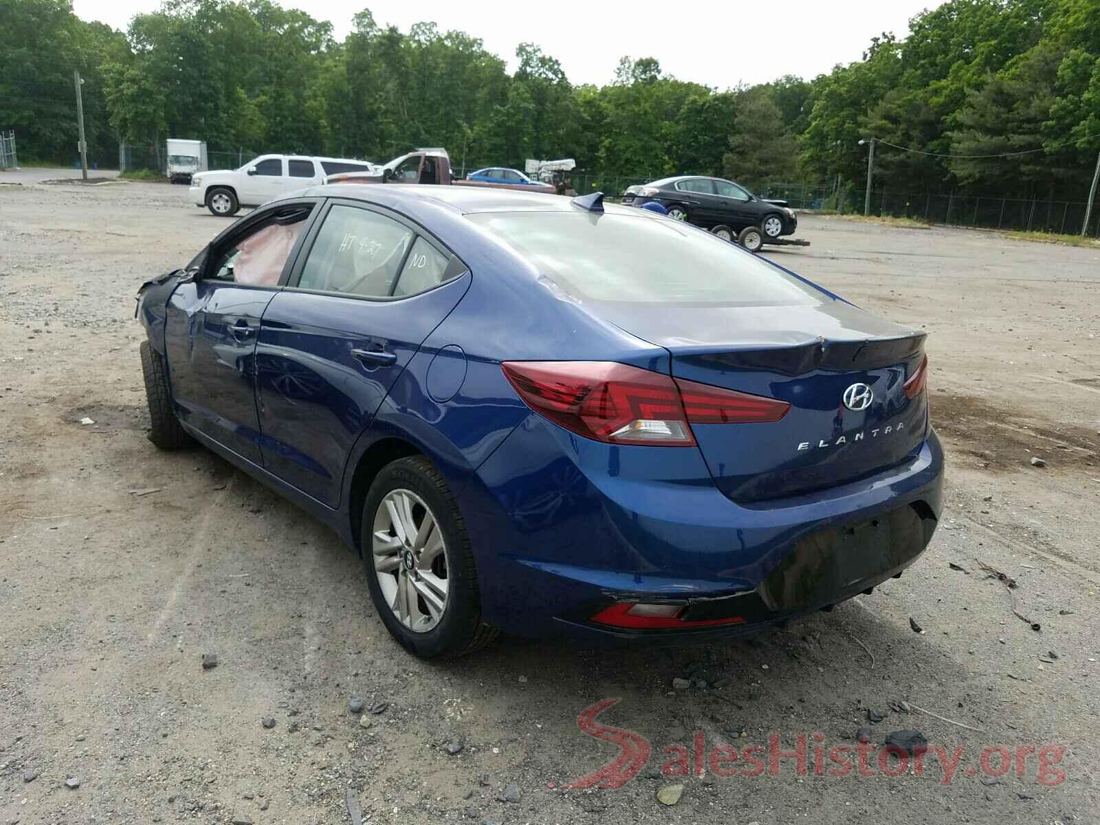 5NPD84LF7LH523394 2020 HYUNDAI ELANTRA