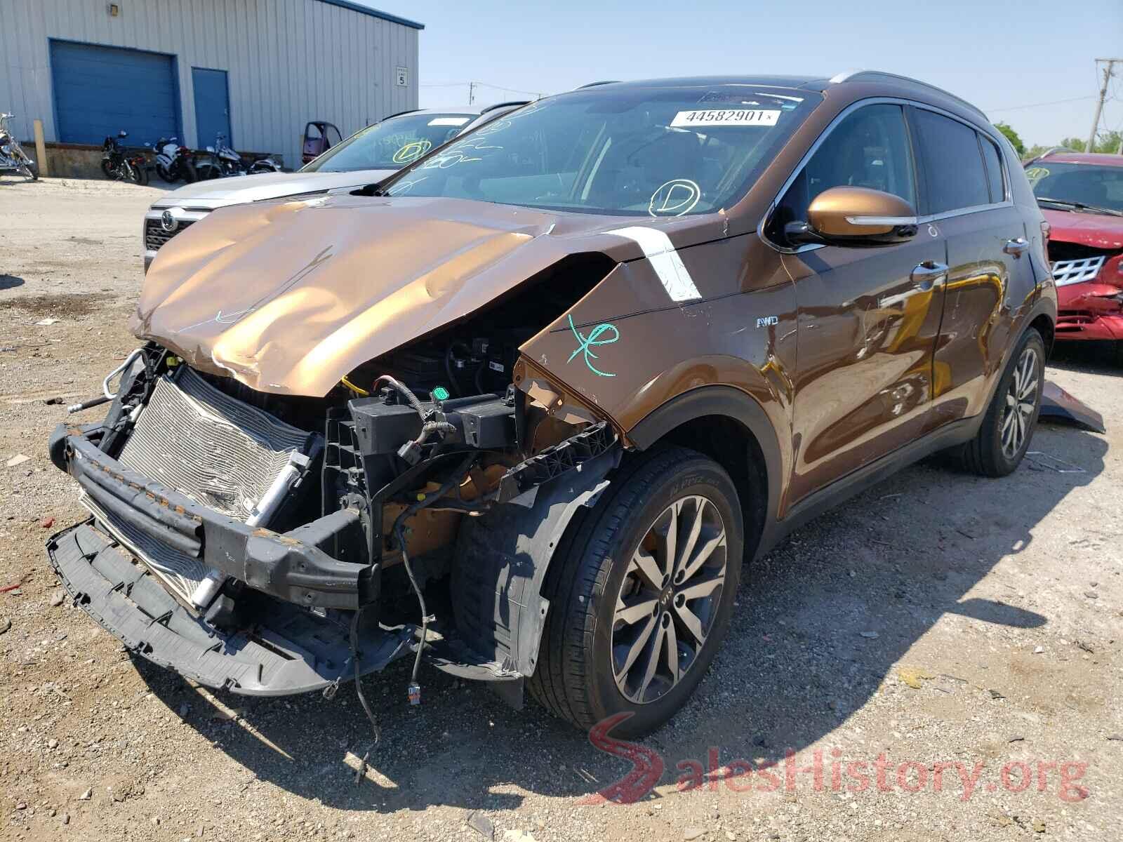 KNDPNCAC2H7071150 2017 KIA SPORTAGE