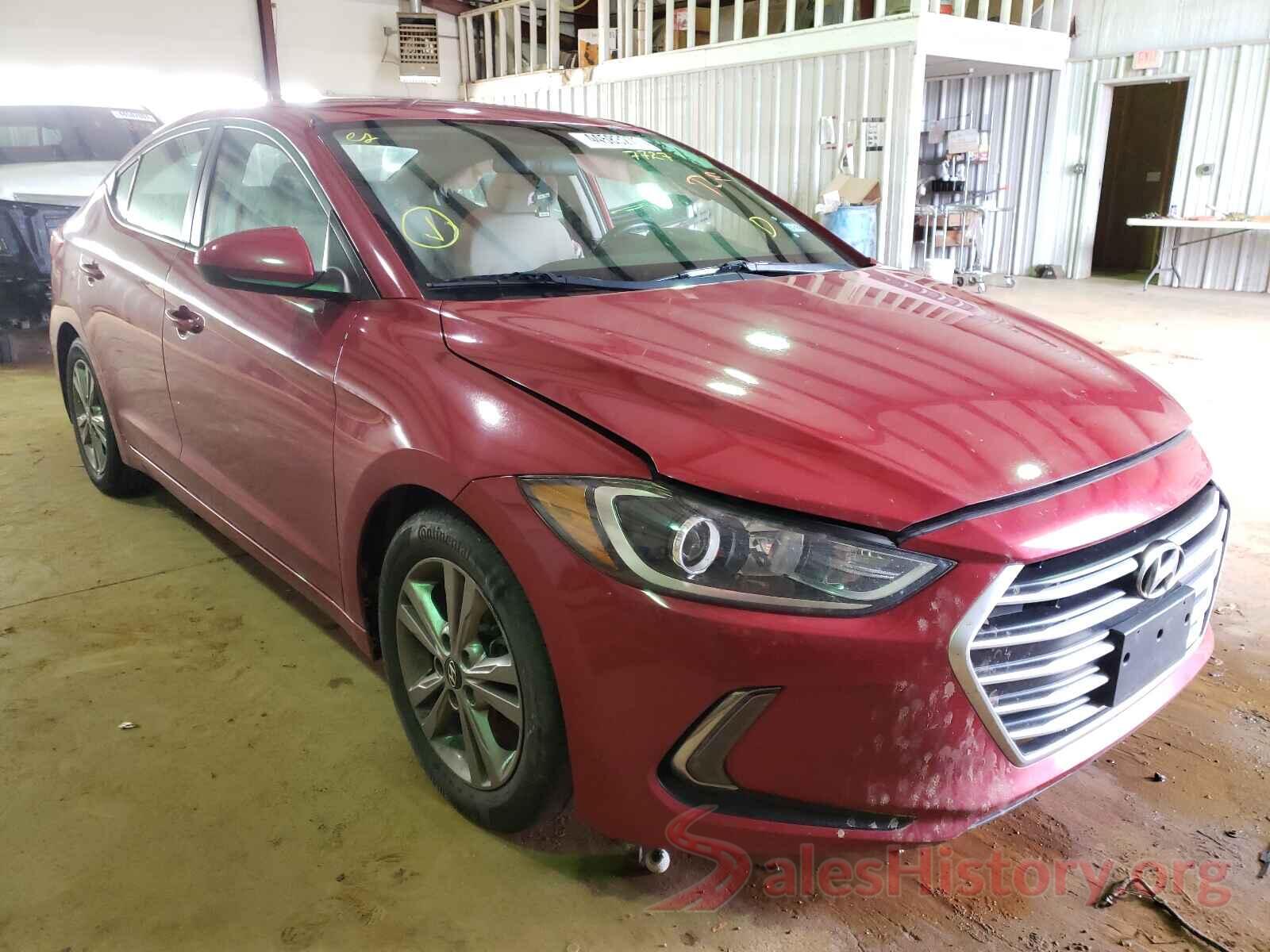 5NPD84LF0HH037727 2017 HYUNDAI ELANTRA