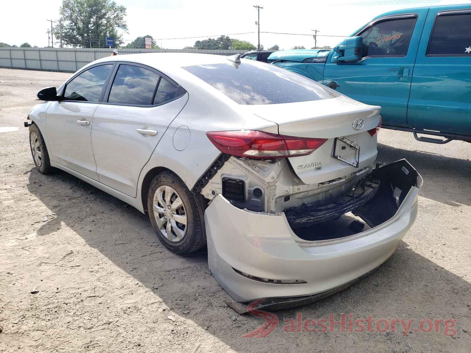 5NPD74LF4HH113565 2017 HYUNDAI ELANTRA