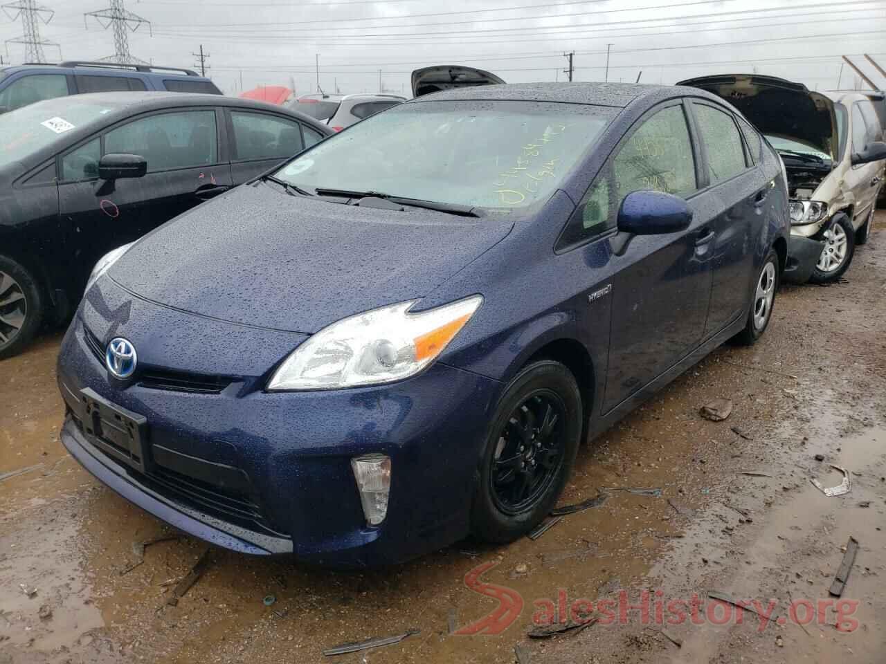 JTDKN3DU5E1807642 2014 TOYOTA PRIUS