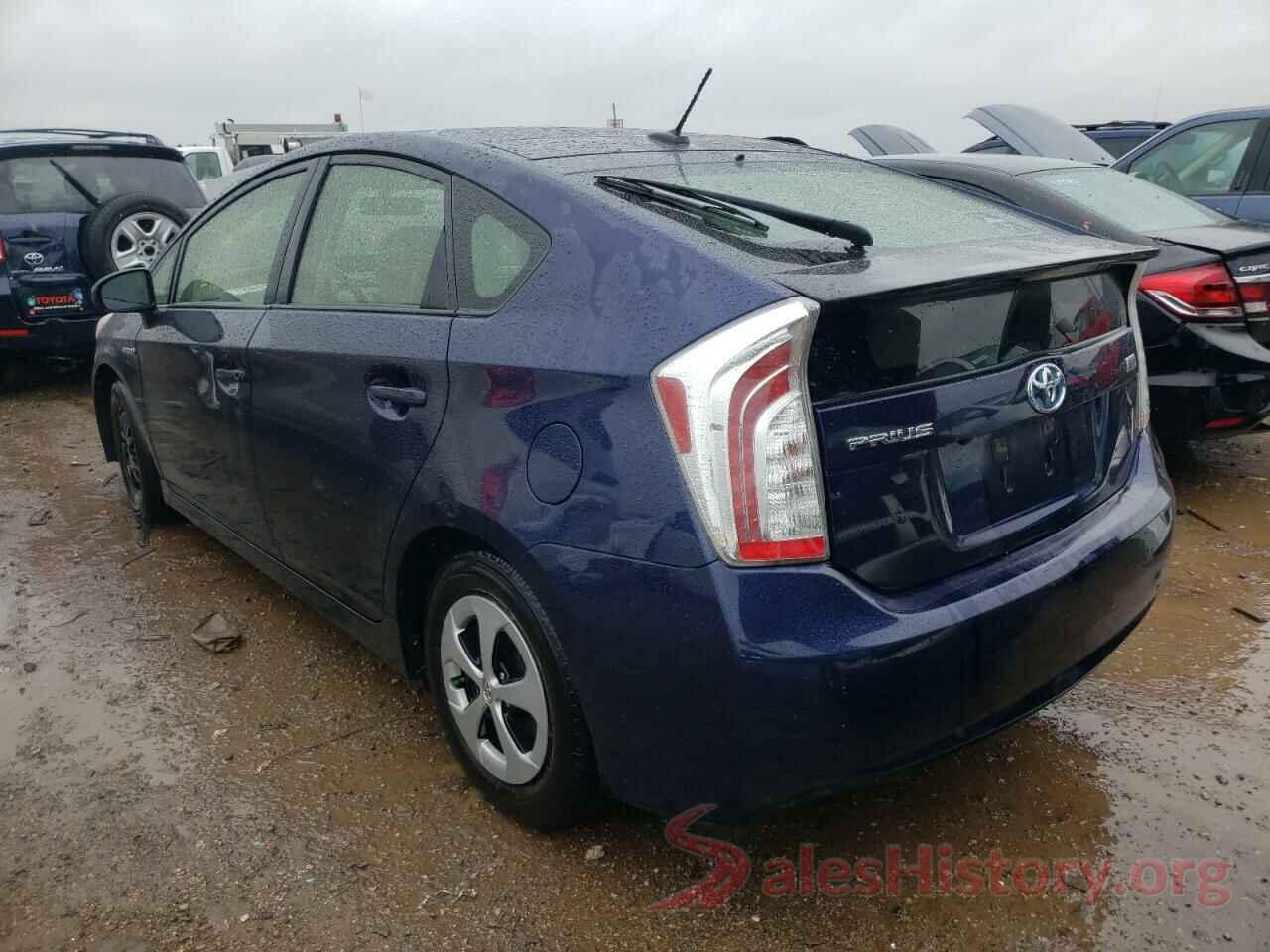 JTDKN3DU5E1807642 2014 TOYOTA PRIUS