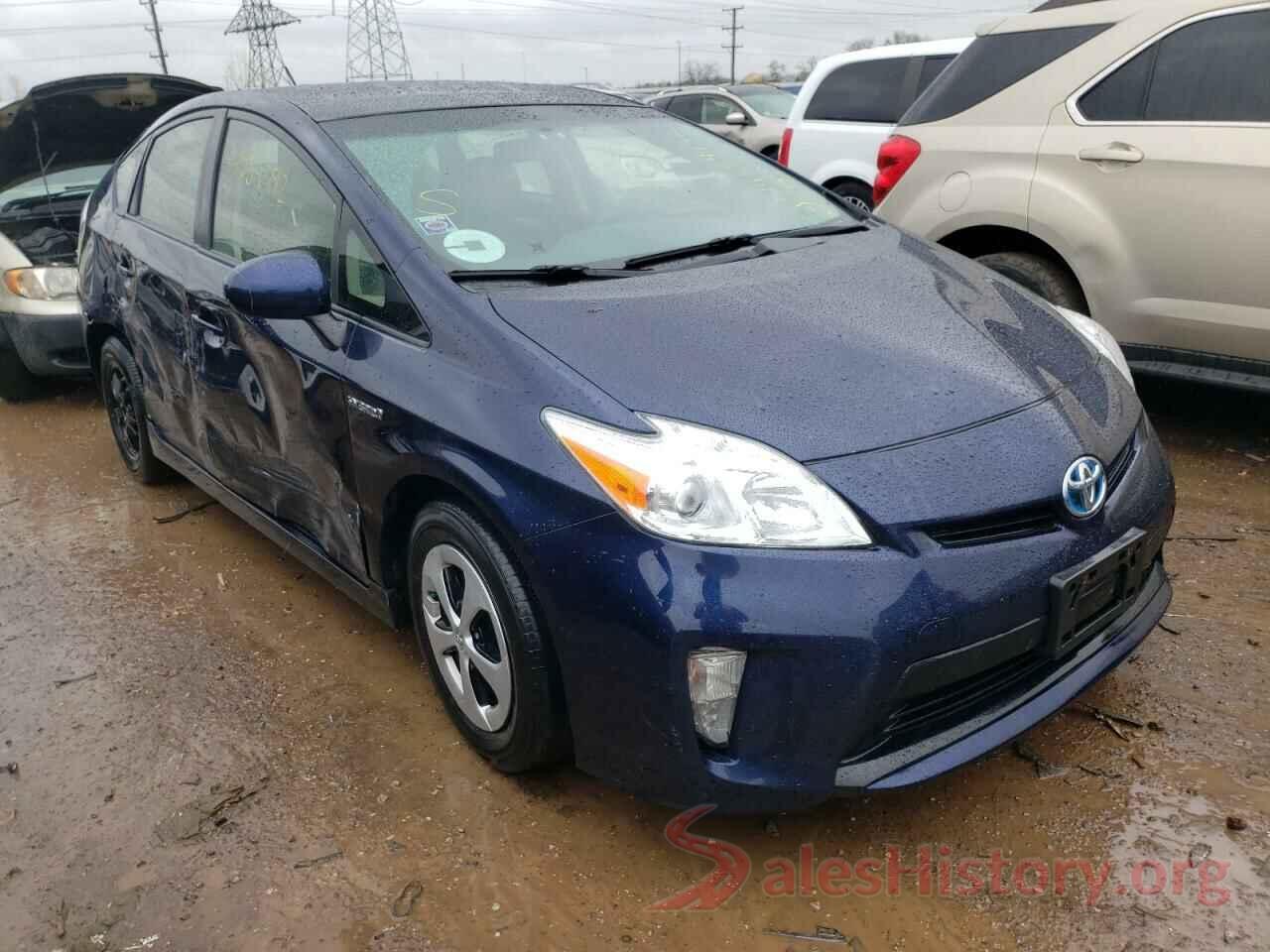 JTDKN3DU5E1807642 2014 TOYOTA PRIUS