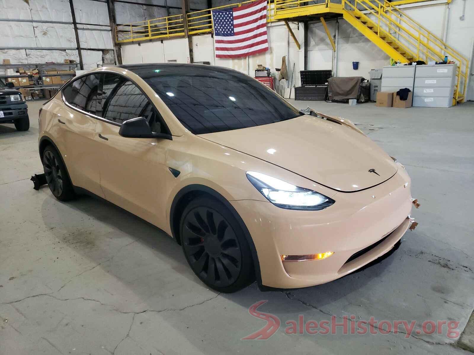 5YJYGDEF9MF151185 2021 TESLA MODEL Y