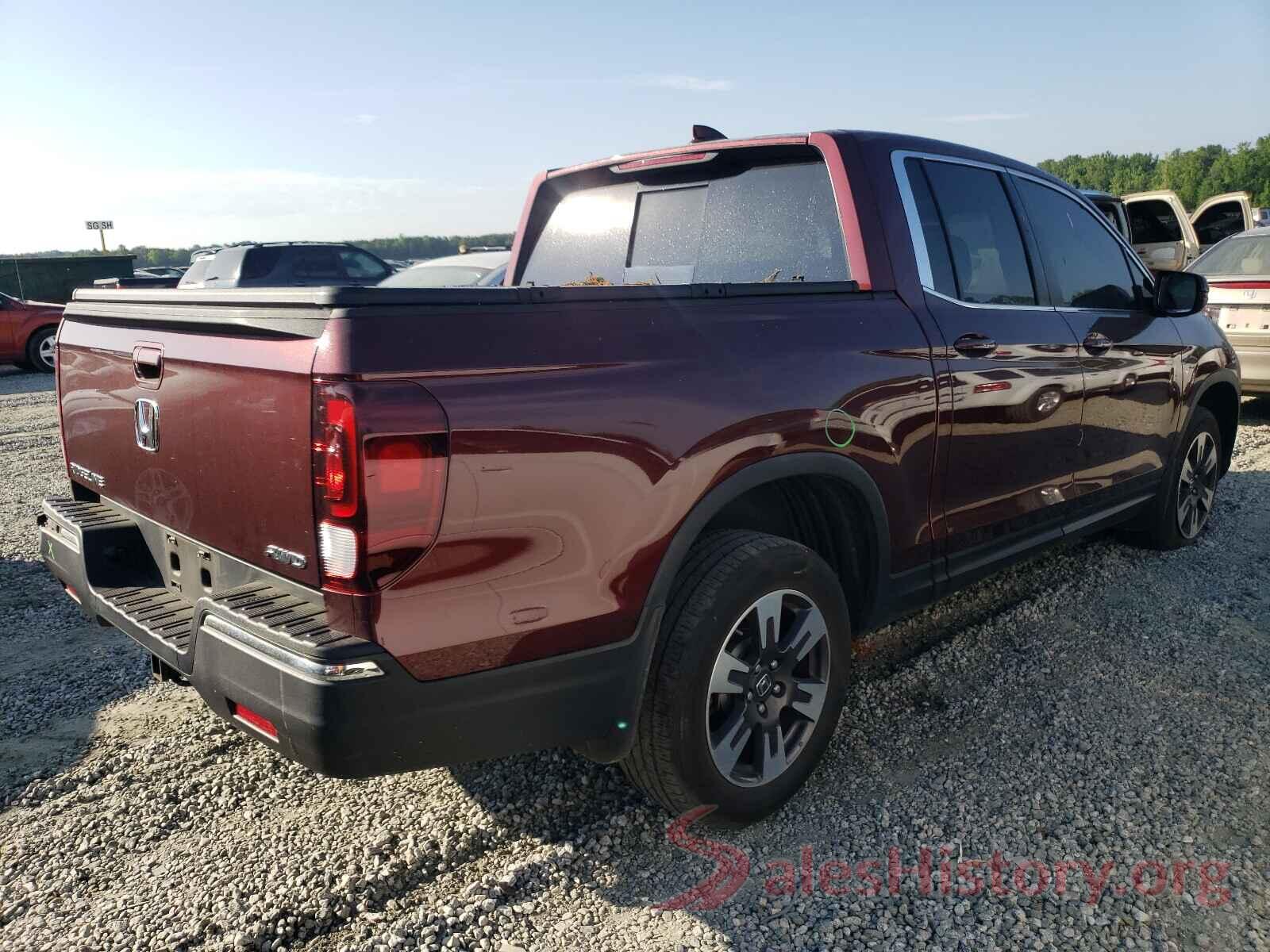 5FPYK3F50KB005180 2019 HONDA RIDGELINE