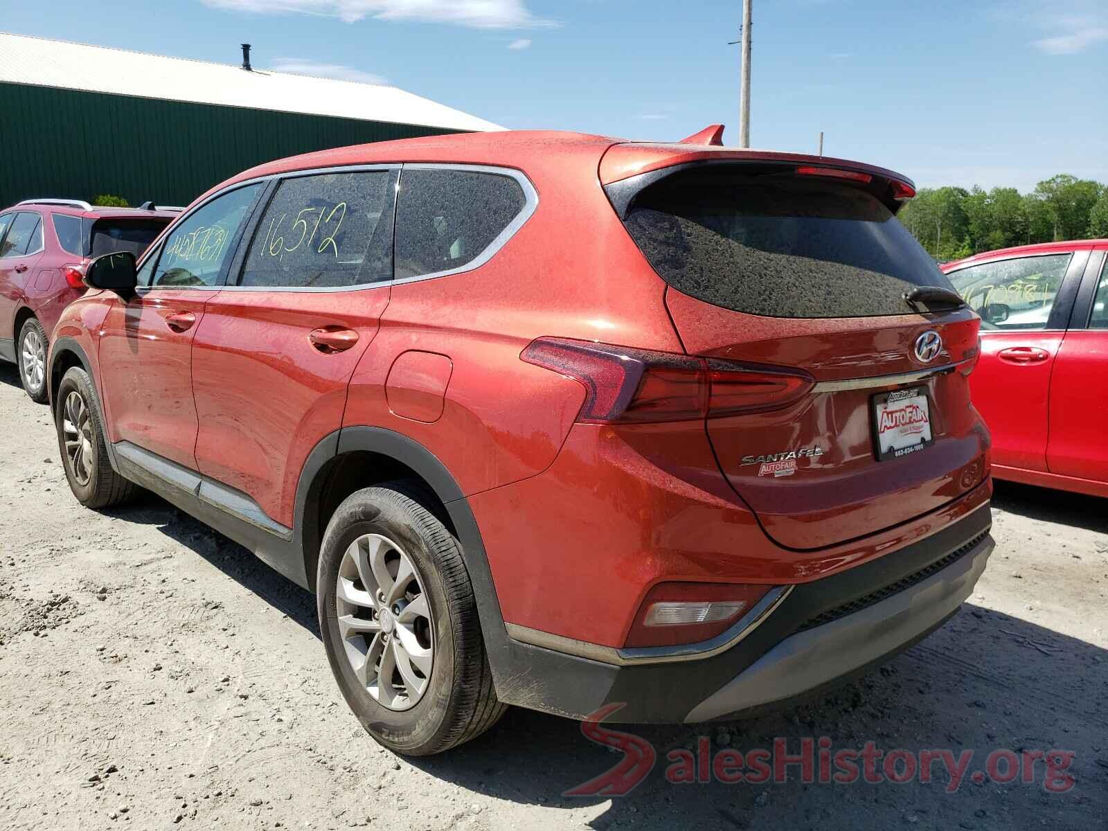 5NMS3CAD6KH043585 2019 HYUNDAI SANTA FE