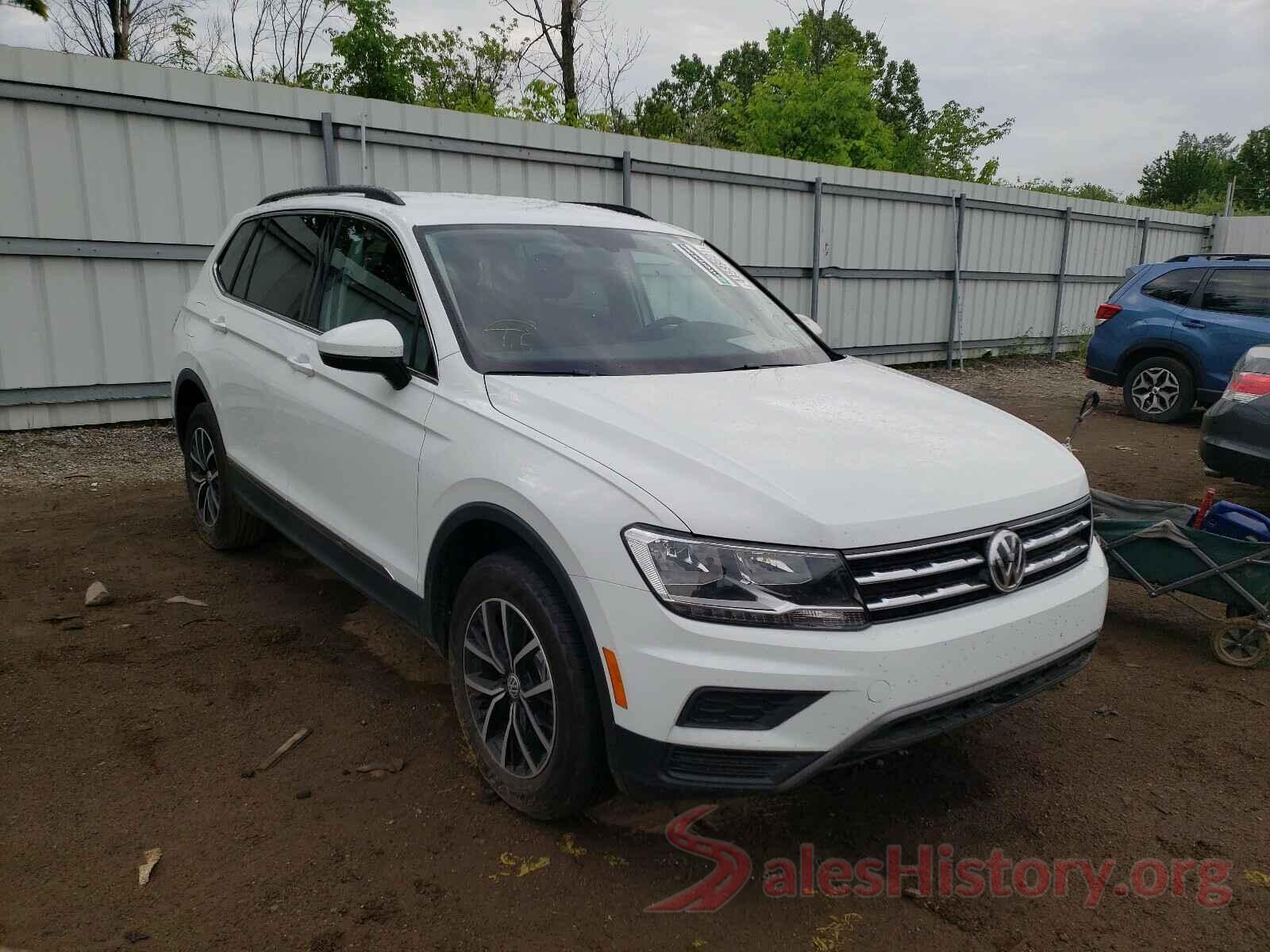 3VV2B7AX9MM100609 2021 VOLKSWAGEN TIGUAN