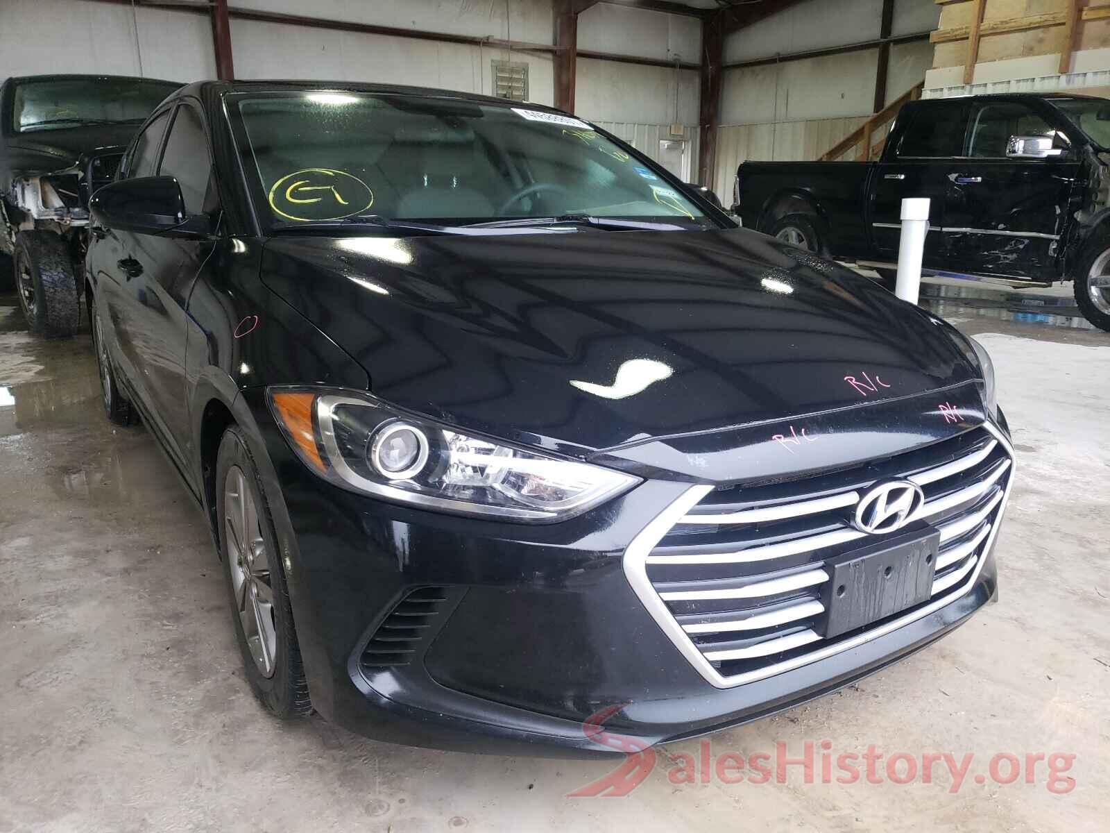 5NPD84LF0JH319081 2018 HYUNDAI ELANTRA