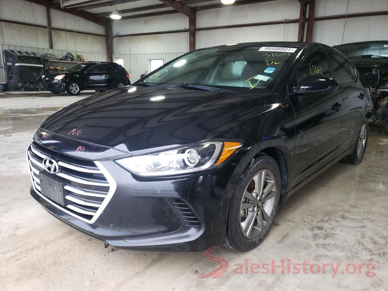 5NPD84LF0JH319081 2018 HYUNDAI ELANTRA