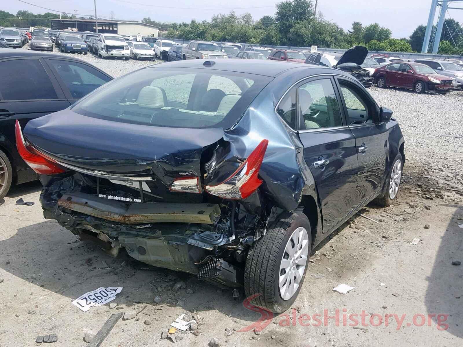 3N1AB7AP1GL663497 2016 NISSAN SENTRA