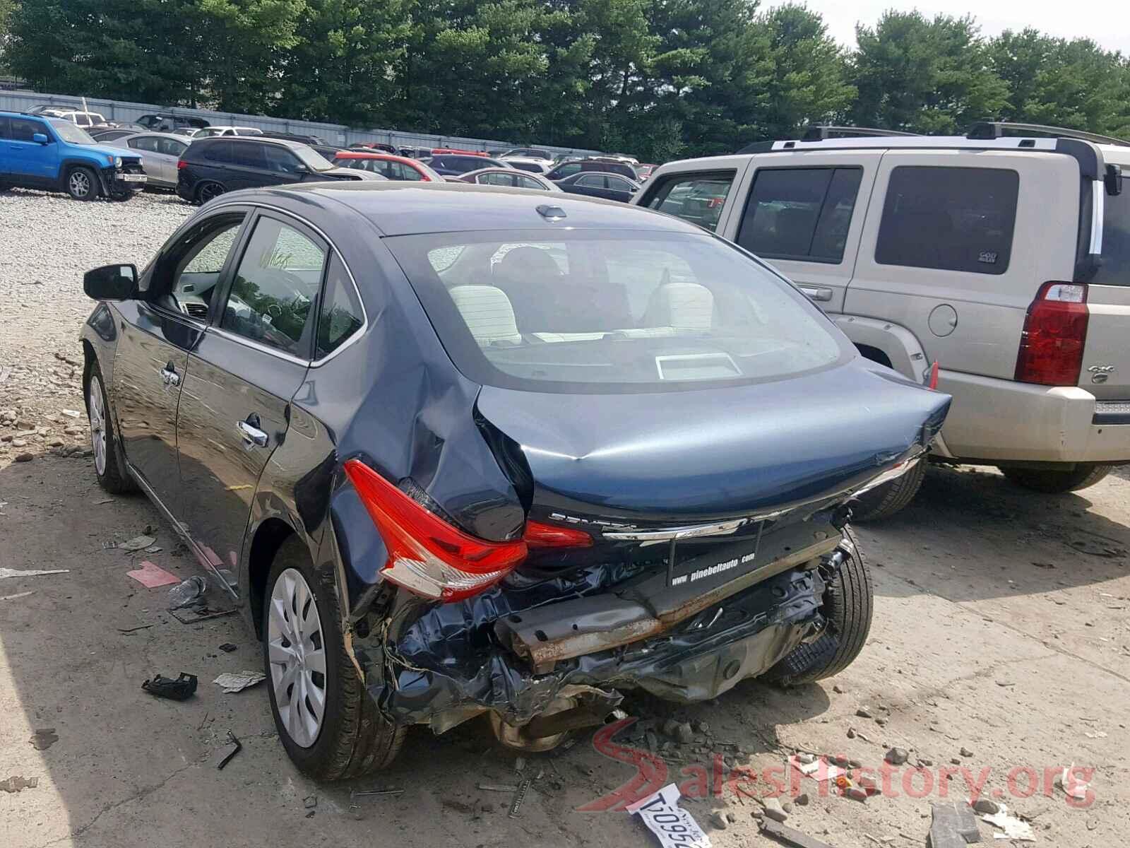 3N1AB7AP1GL663497 2016 NISSAN SENTRA