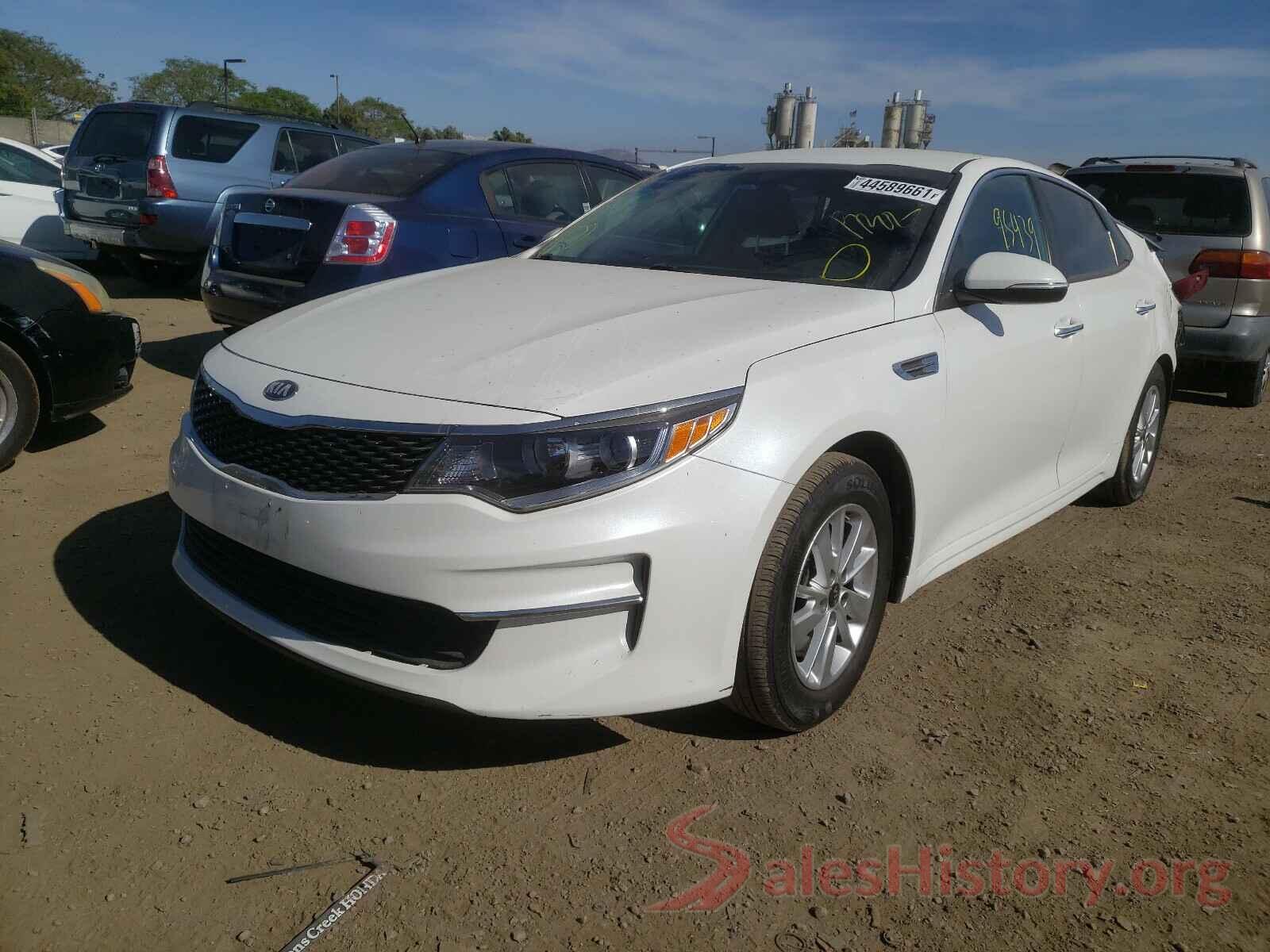 KNAGT4L35G5083518 2016 KIA OPTIMA