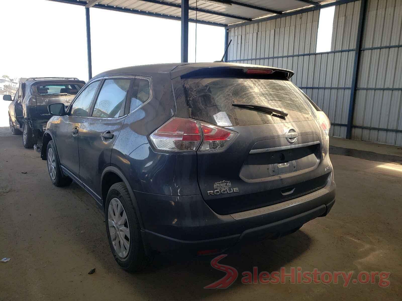 KNMAT2MV4GP619358 2016 NISSAN ROGUE