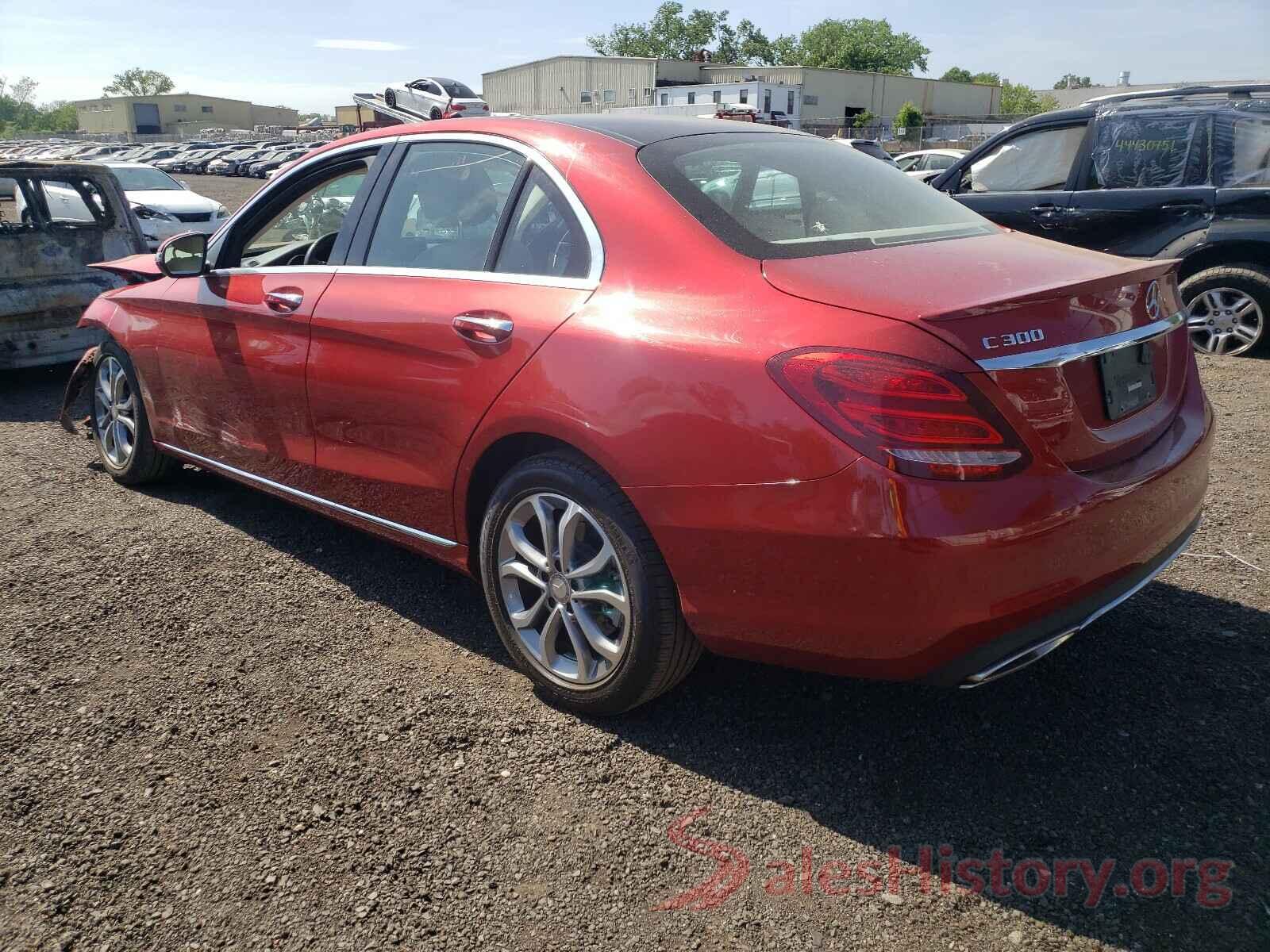 55SWF4KB7GU106065 2016 MERCEDES-BENZ C-CLASS