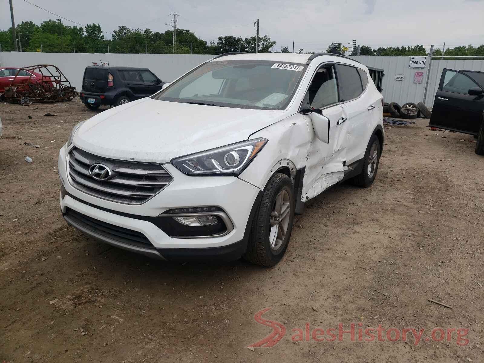 5NMZU3LBXHH039474 2017 HYUNDAI SANTA FE