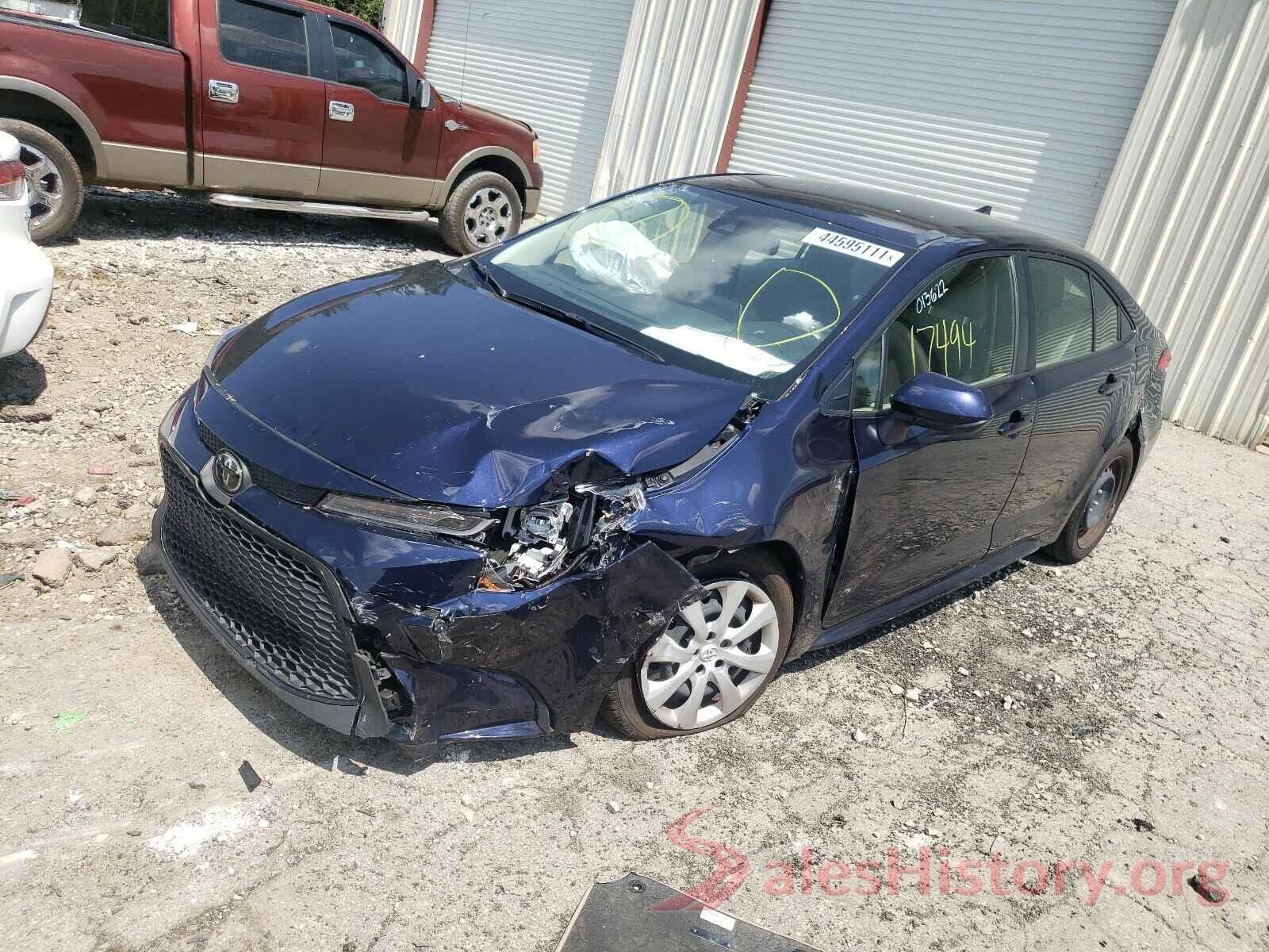 JTDEPRAE0LJ013622 2020 TOYOTA COROLLA