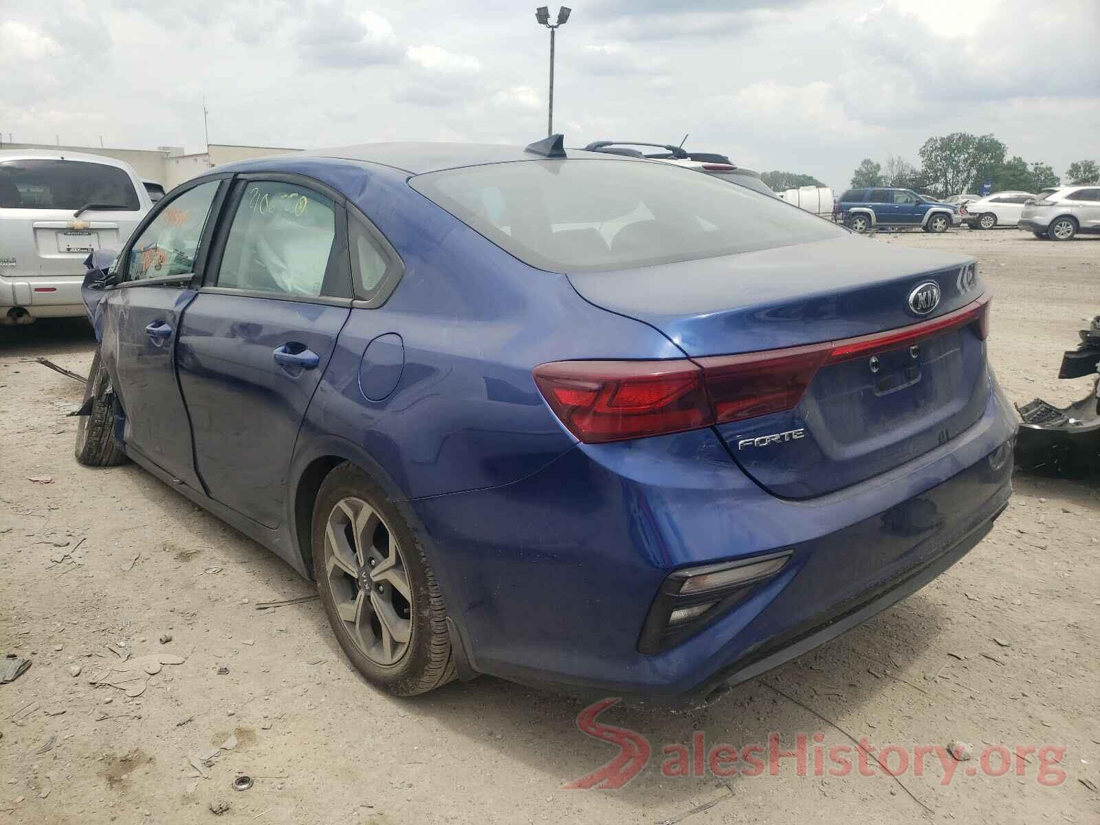 3KPF24AD0LE210655 2020 KIA FORTE