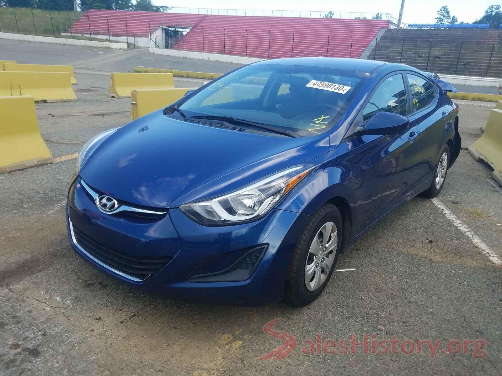 5NPDH4AE5GH764452 2016 HYUNDAI ELANTRA