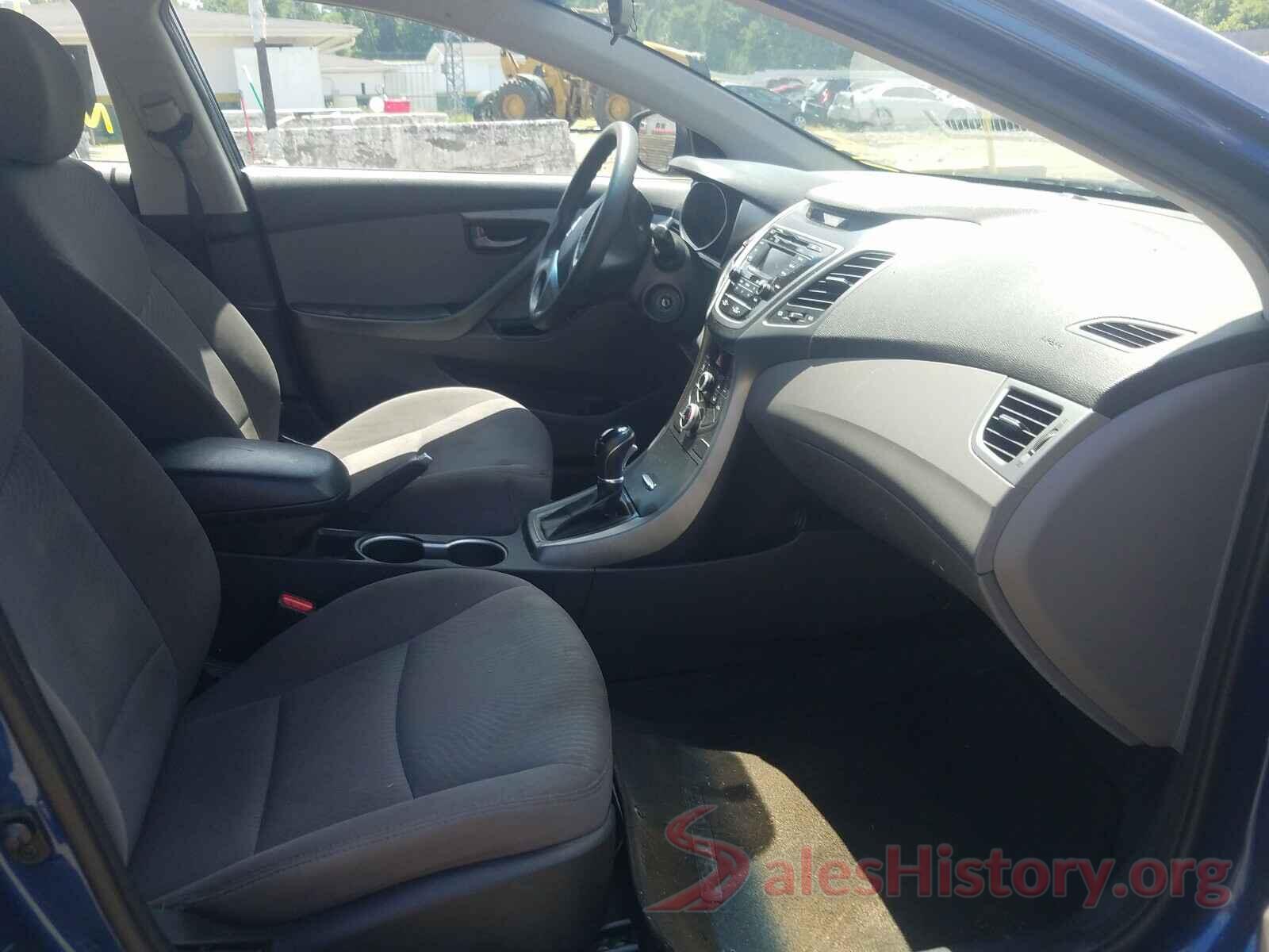 5NPDH4AE5GH764452 2016 HYUNDAI ELANTRA