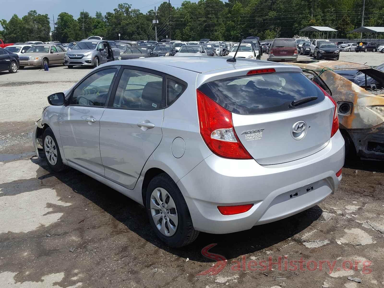 KMHCT5AE7GU267808 2016 HYUNDAI ACCENT