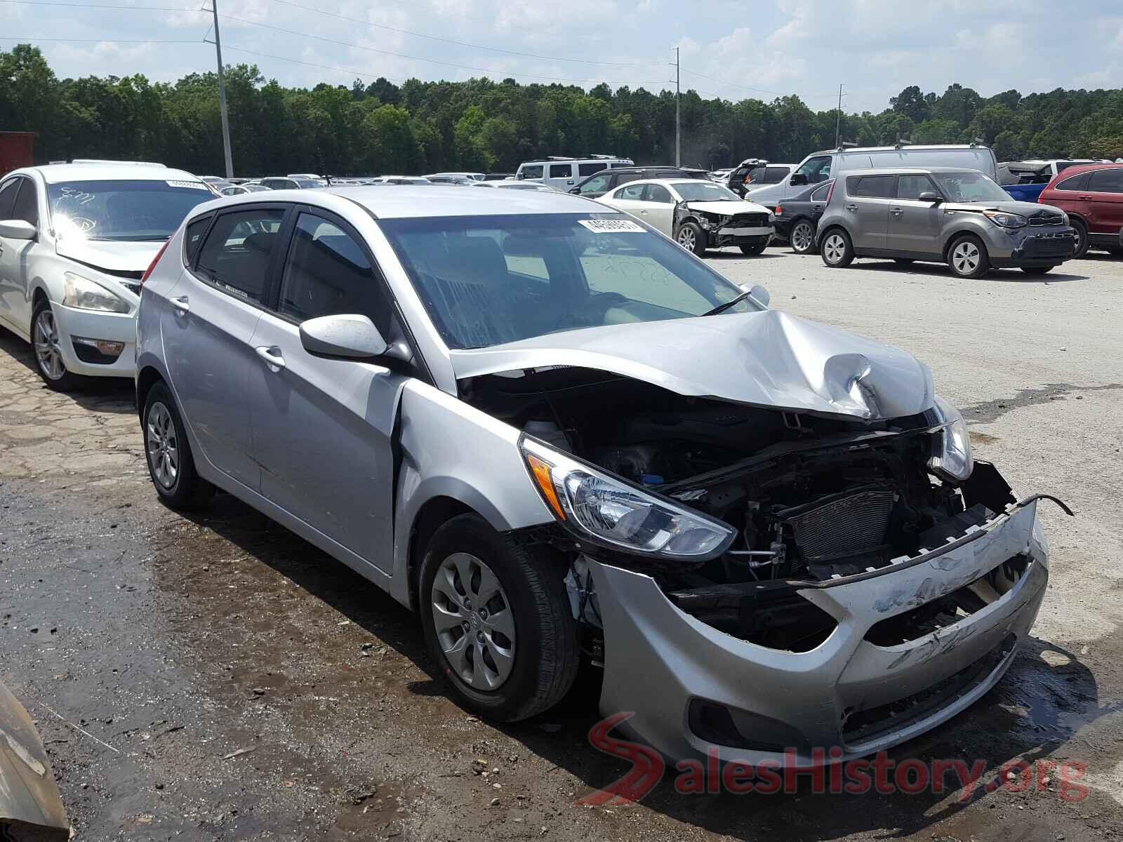 KMHCT5AE7GU267808 2016 HYUNDAI ACCENT