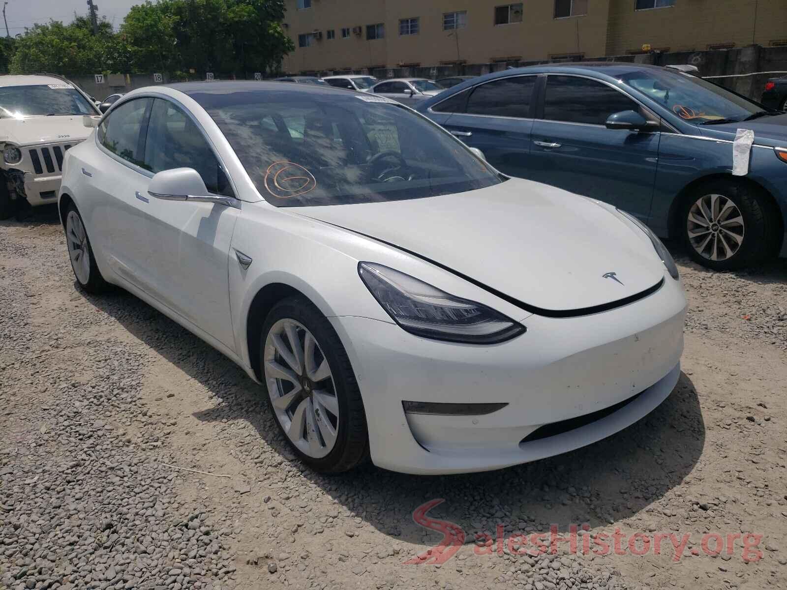 5YJ3E1EB1KF434138 2019 TESLA MODEL 3