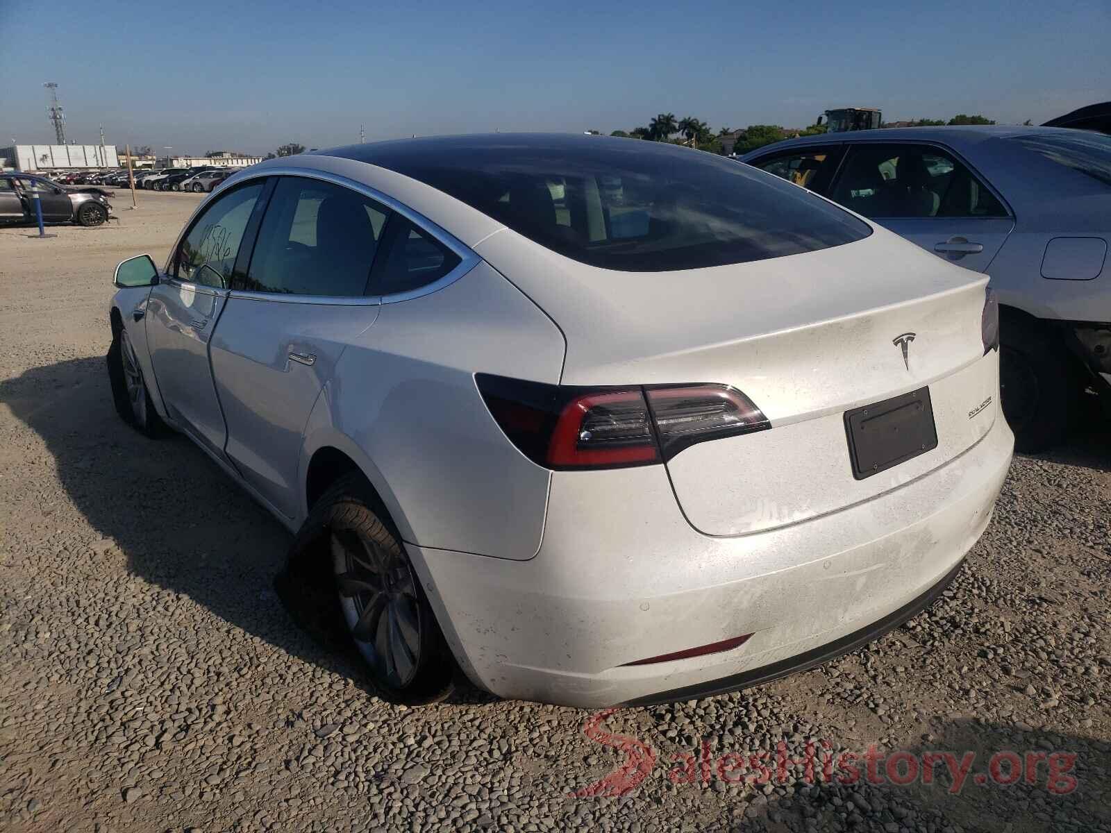 5YJ3E1EB1KF434138 2019 TESLA MODEL 3