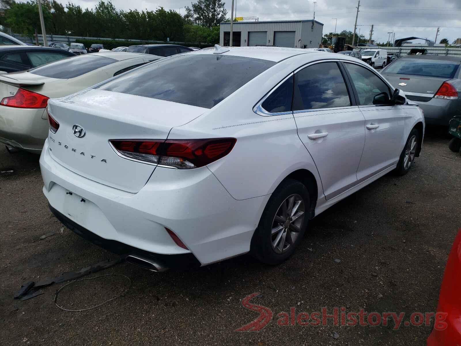 5NPE24AF7KH796584 2019 HYUNDAI SONATA