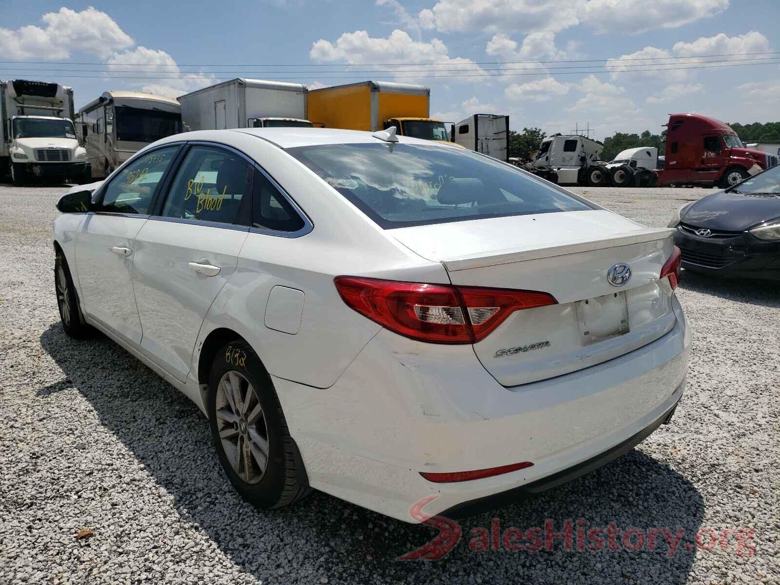 5NPE24AF2GH322274 2016 HYUNDAI SONATA