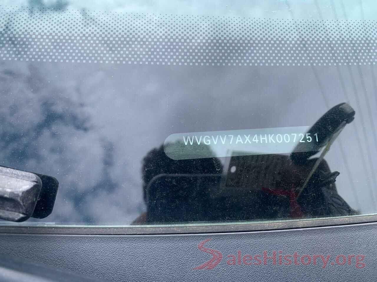 WVGVV7AX4HK007251 2017 VOLKSWAGEN TIGUAN