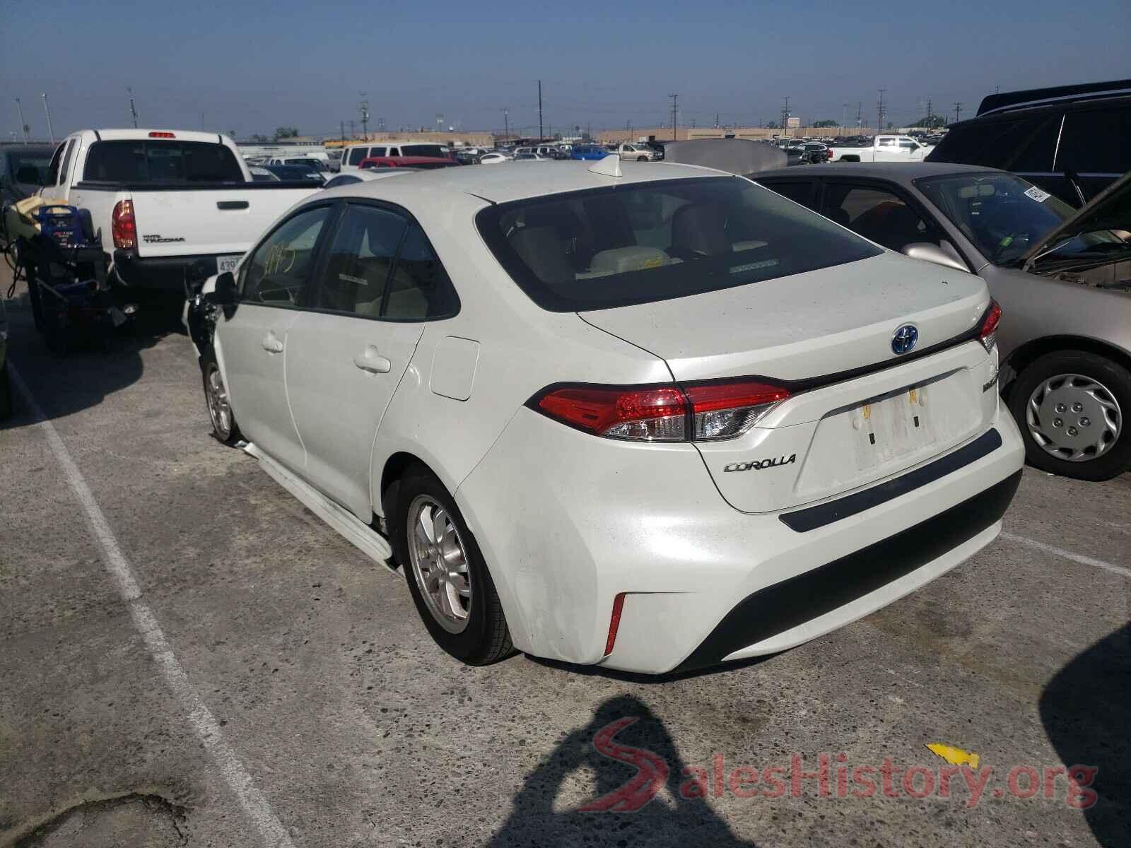 JTDEBRBEXLJ015391 2020 TOYOTA COROLLA