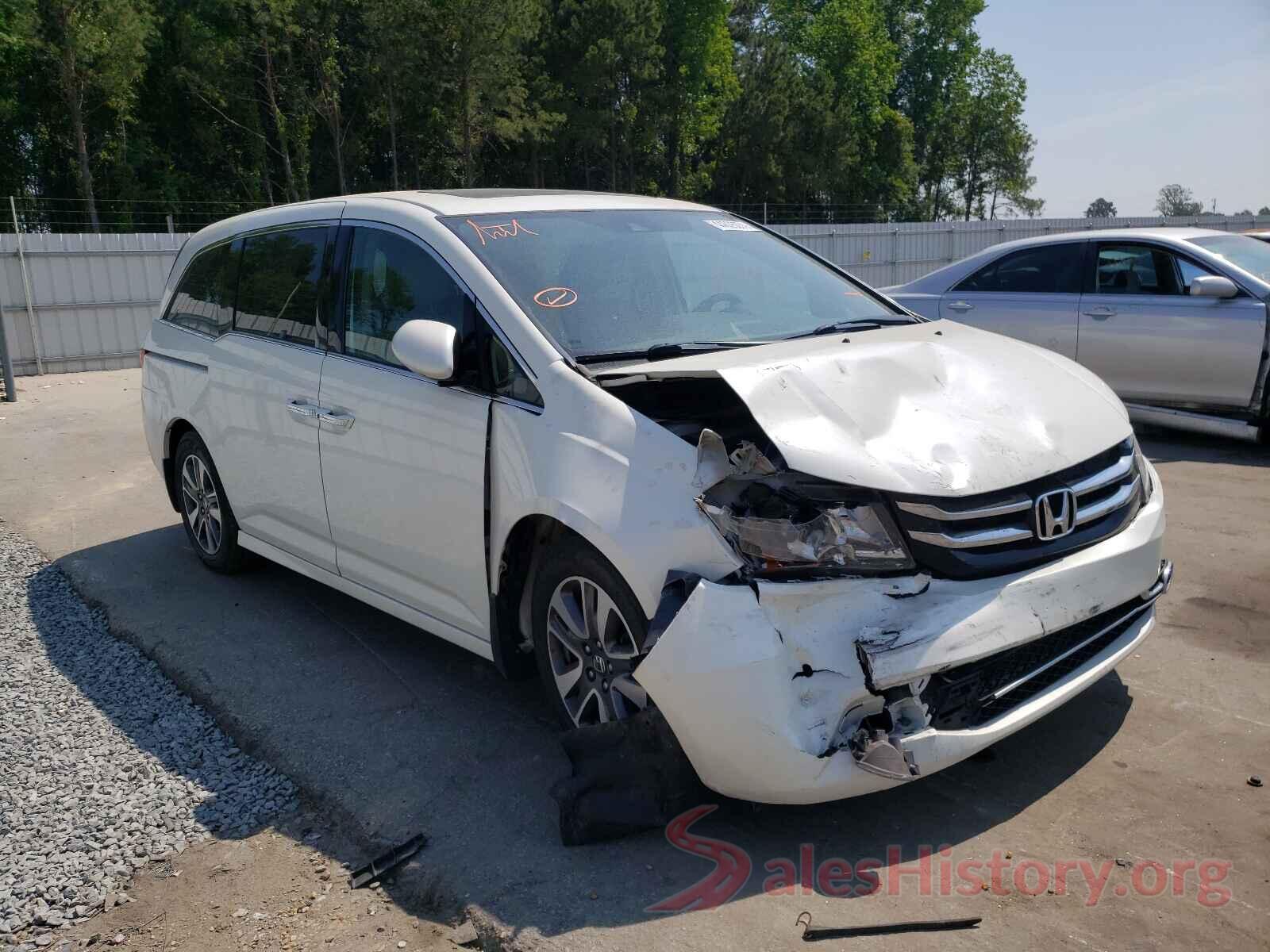 5FNRL5H95GB002238 2016 HONDA ODYSSEY