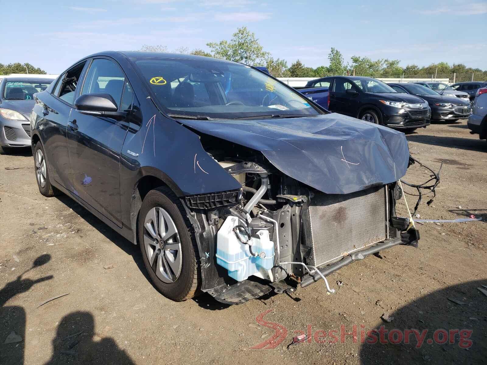 JTDKARFU7G3015205 2016 TOYOTA PRIUS