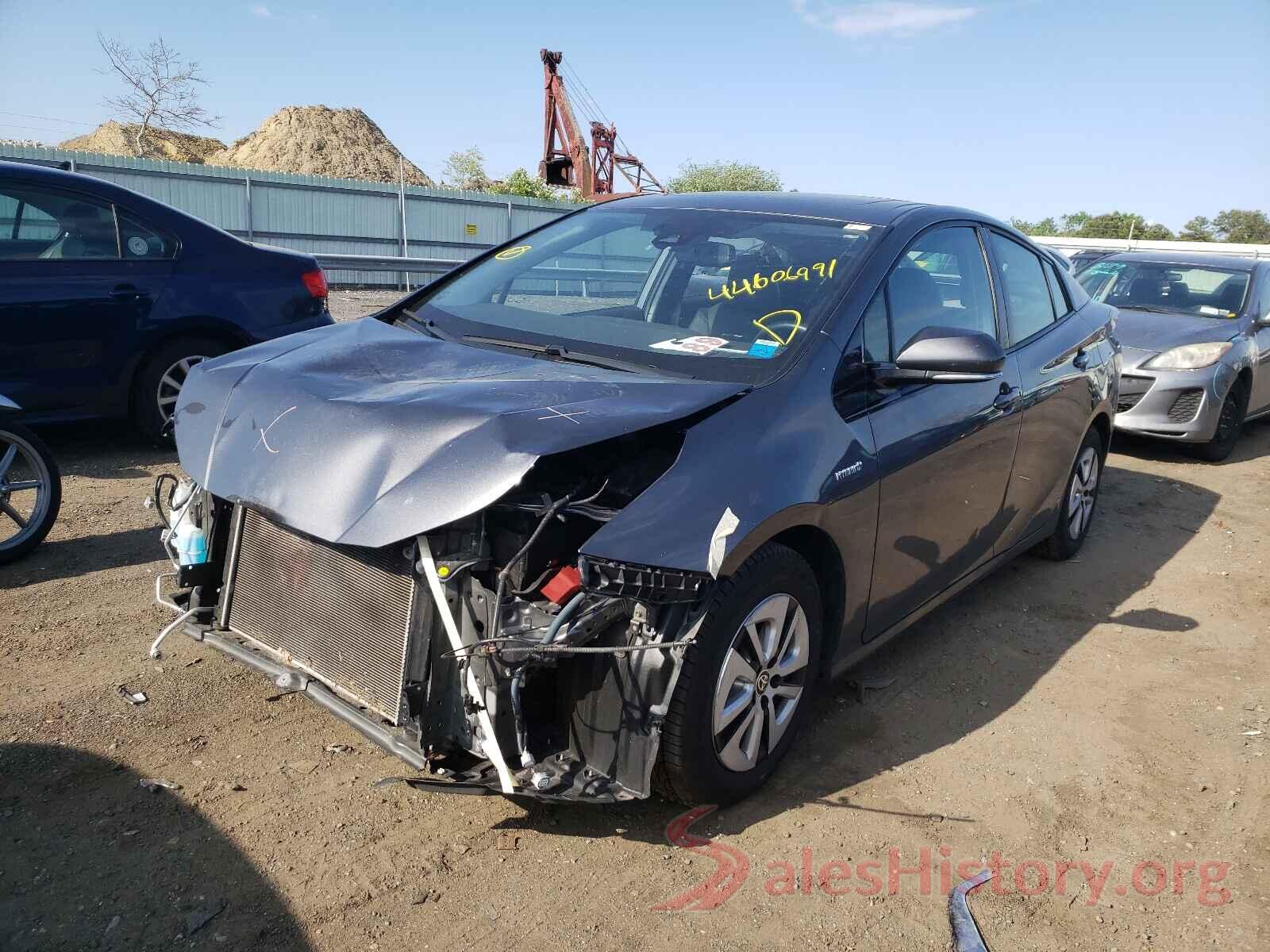 JTDKARFU7G3015205 2016 TOYOTA PRIUS