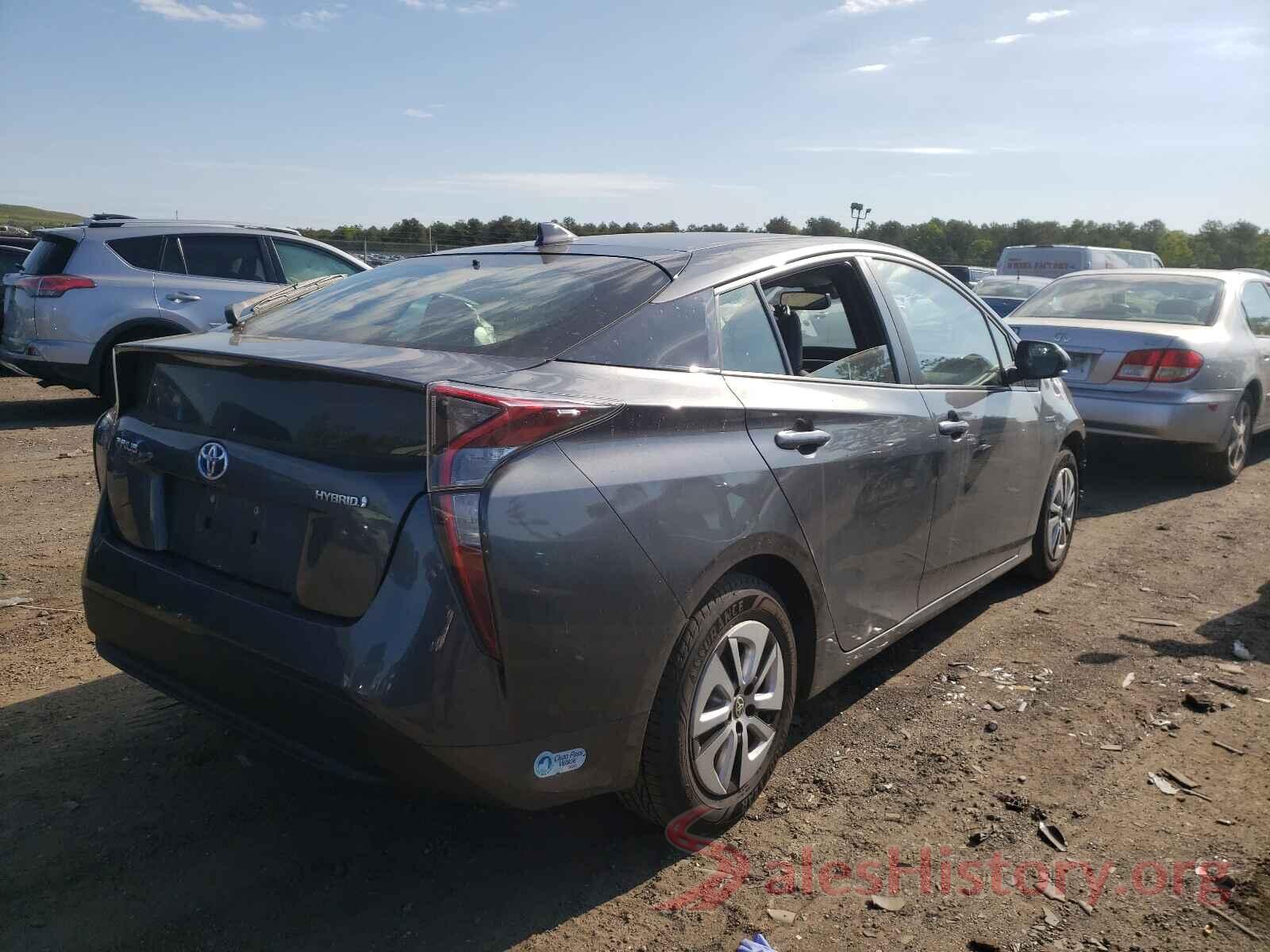 JTDKARFU7G3015205 2016 TOYOTA PRIUS