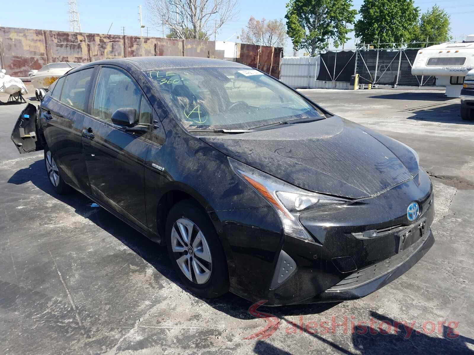 JTDKBRFU8H3048972 2017 TOYOTA PRIUS