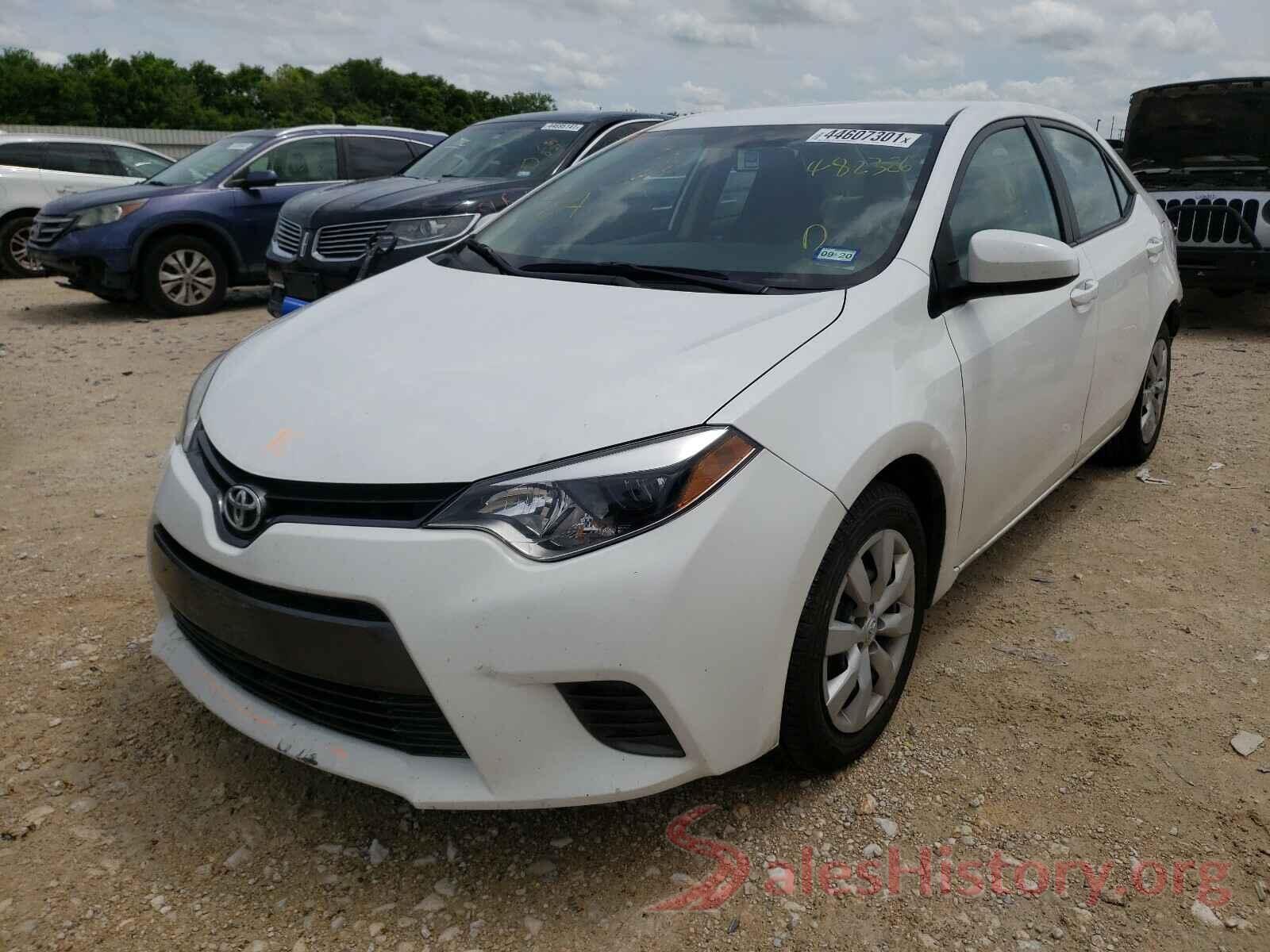 2T1BURHE2GC482326 2016 TOYOTA COROLLA