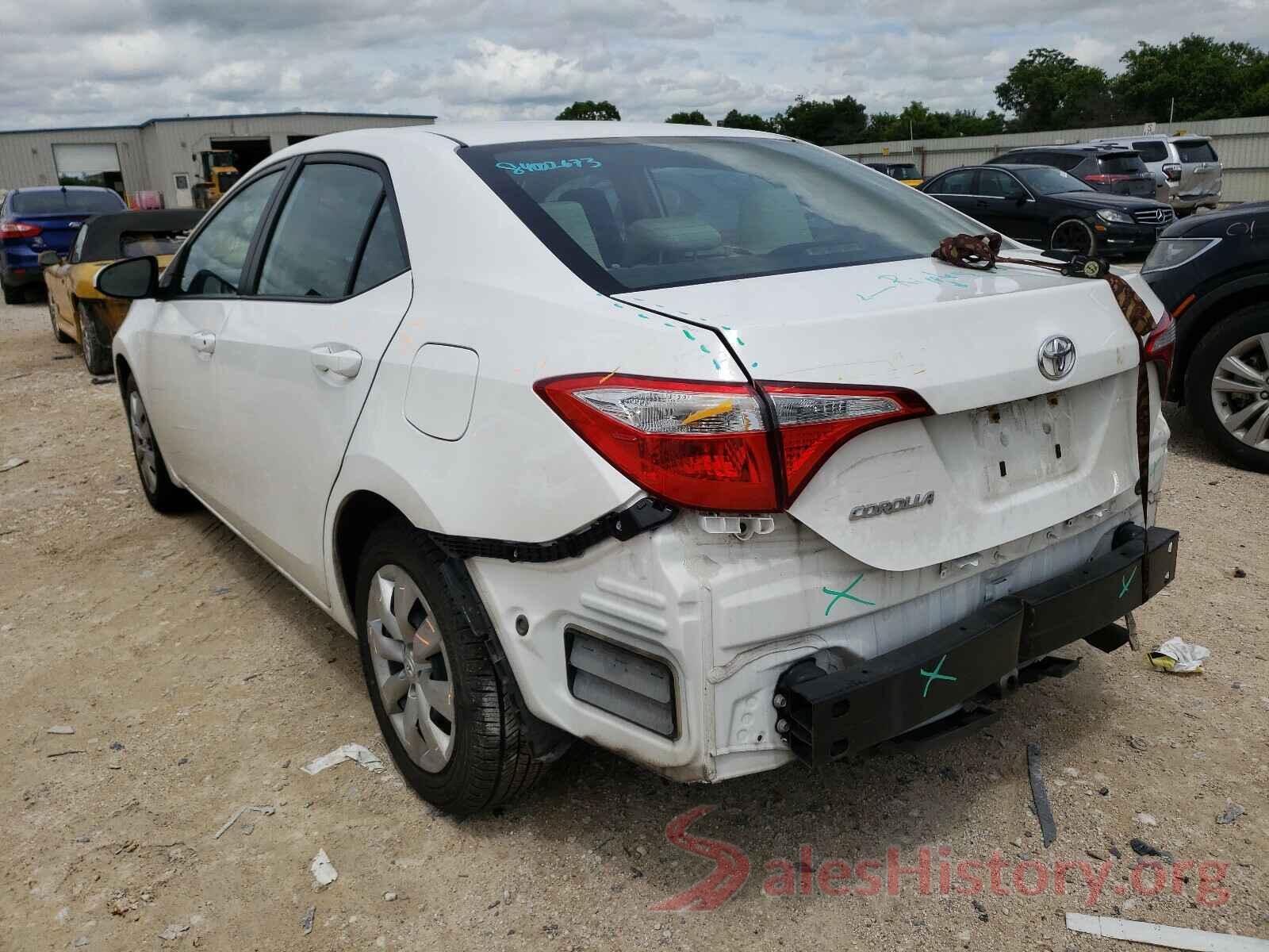 2T1BURHE2GC482326 2016 TOYOTA COROLLA