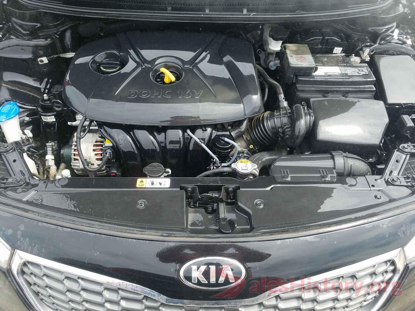 KNAFK4A6XG5486194 2016 KIA FORTE