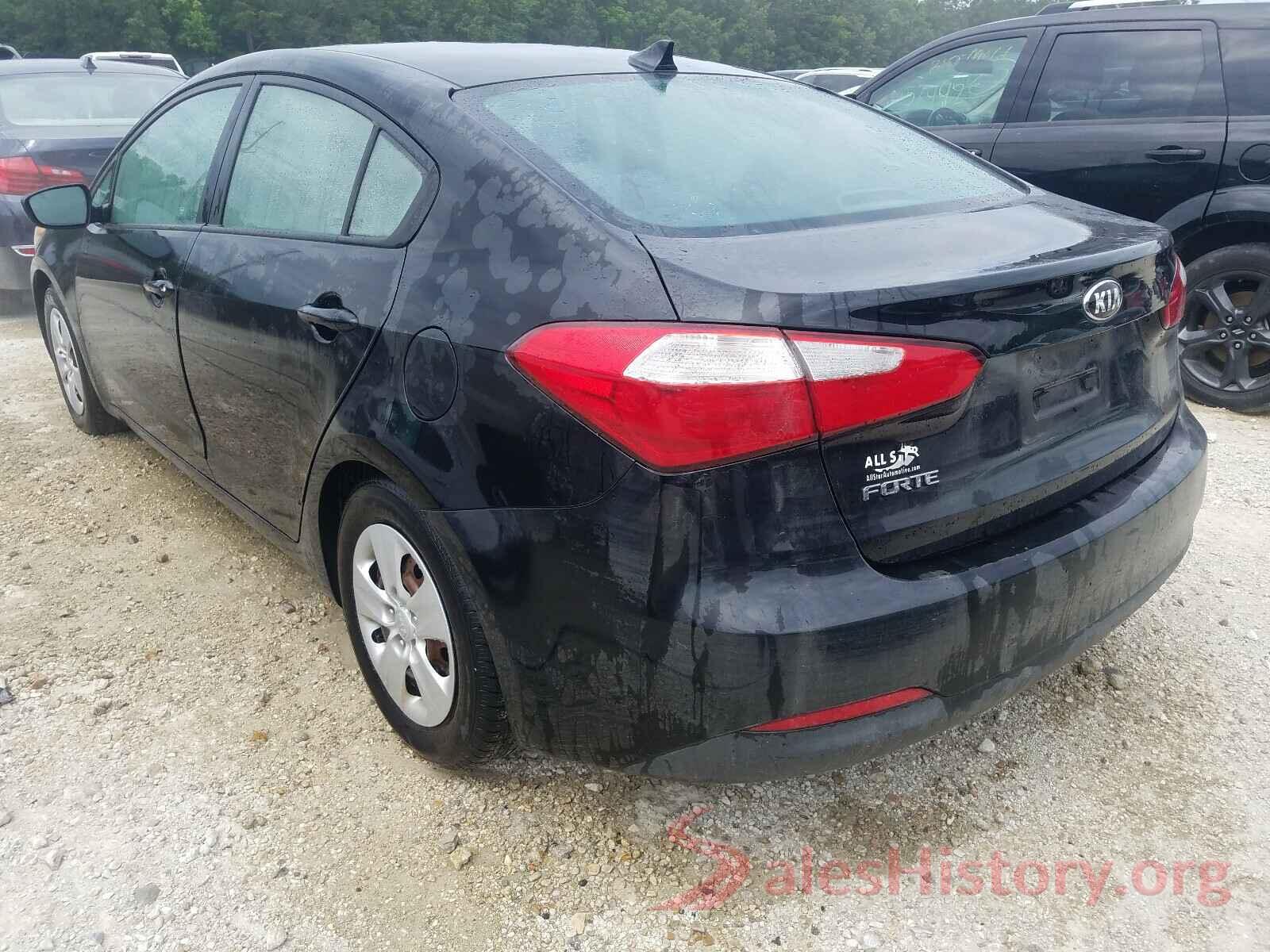 KNAFK4A6XG5486194 2016 KIA FORTE